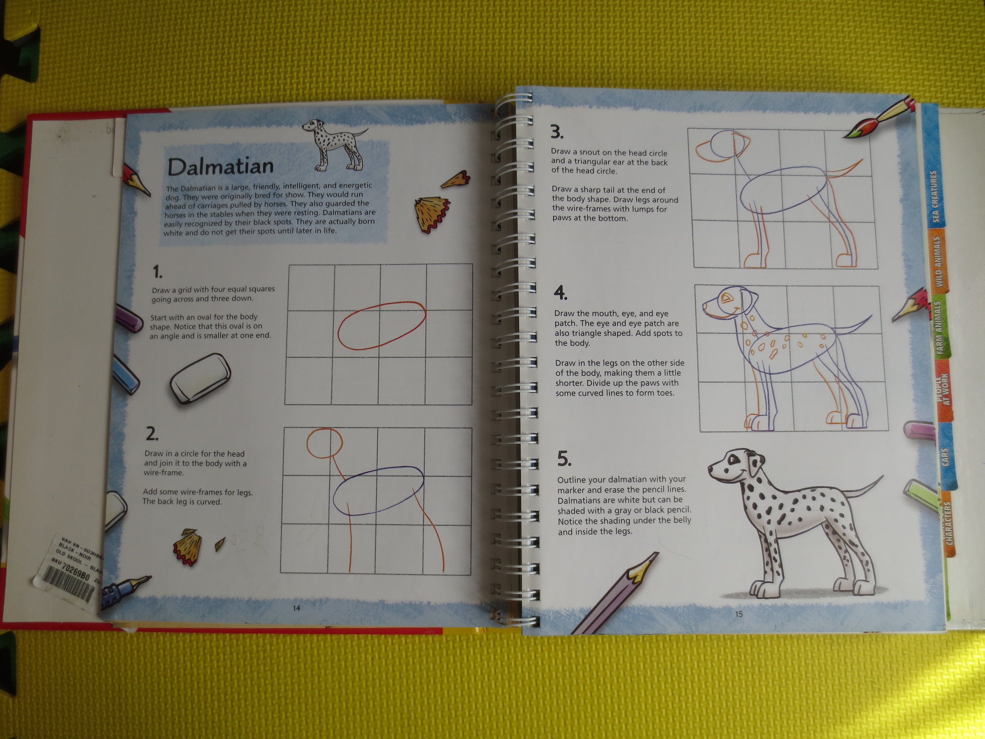 YOU CAN DRAW, Over 100 Drawings, Learn to Draw Book, Drawing Cartoons Book, Drawing Cars Book, How to Draw Book, Drawing Book, Vintage Book