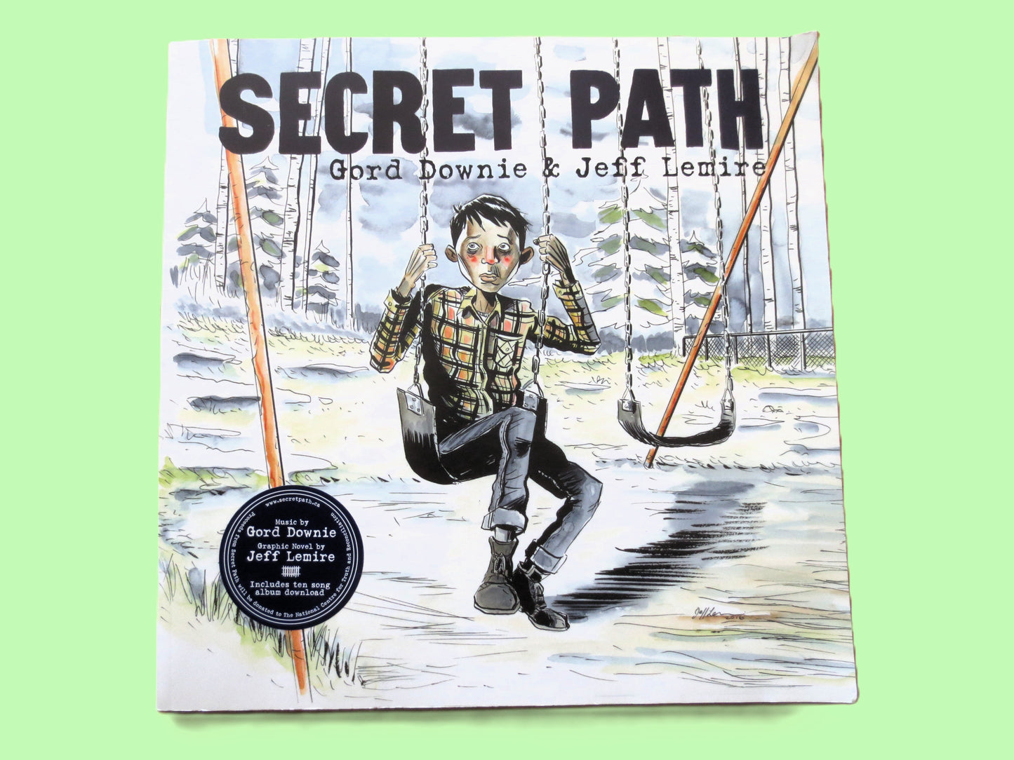 SECRET PATH by Gord Downie & Jeff Lemire - Includes Unused Album Download Code, The Tragically Hip
