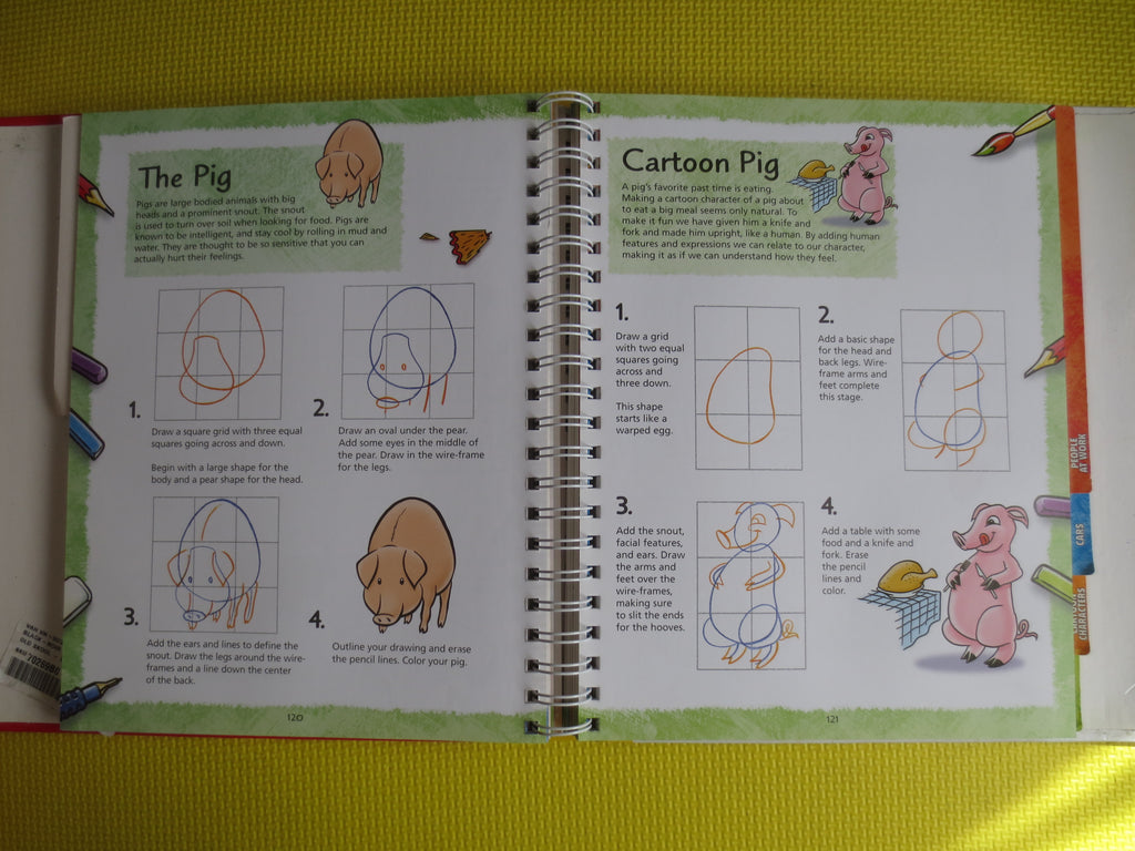 YOU CAN DRAW, Over 100 Drawings, Learn to Draw Book, Drawing Cartoons Book, Drawing Cars Book, How to Draw Book, Drawing Book, Vintage Book