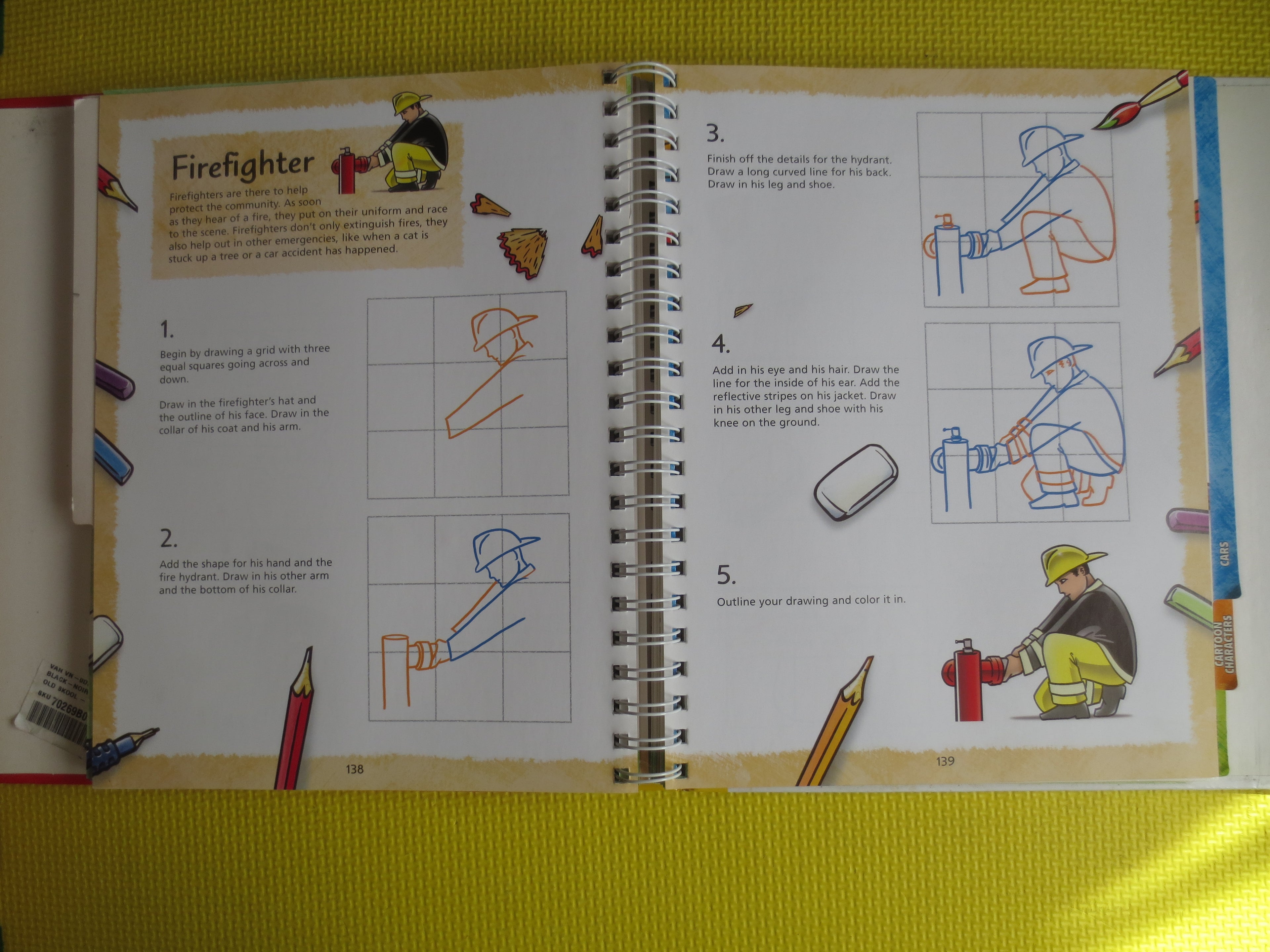 YOU CAN DRAW, Over 100 Drawings, Learn to Draw Book, Drawing Cartoons Book, Drawing Cars Book, How to Draw Book, Drawing Book, Vintage Book