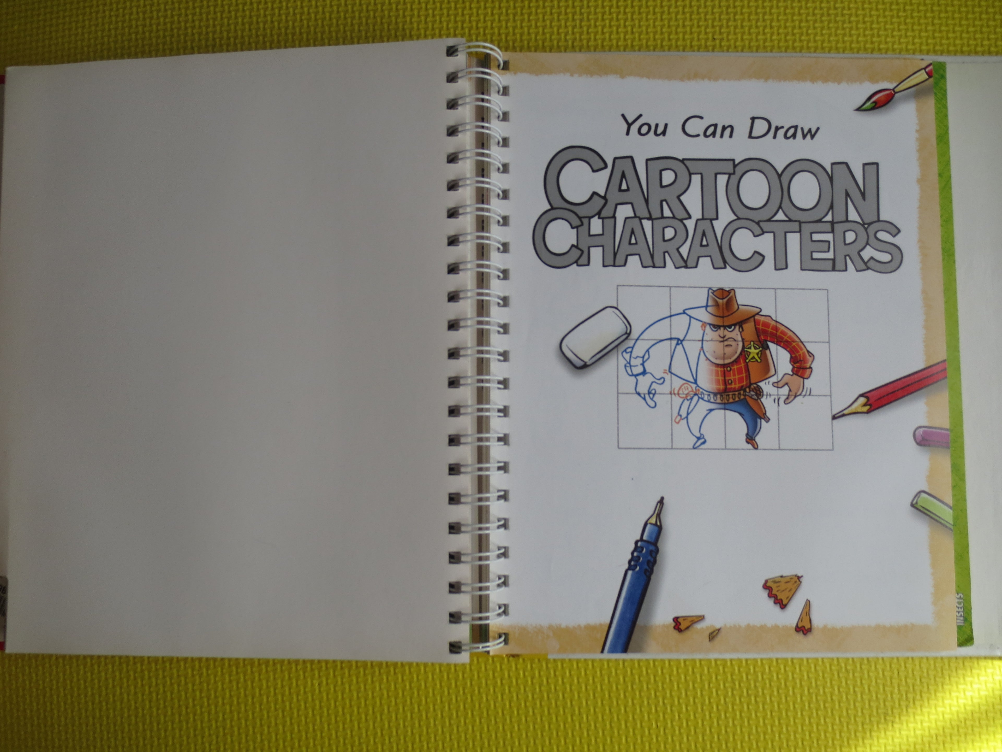 YOU CAN DRAW, Over 100 Drawings, Learn to Draw Book, Drawing Cartoons Book, Drawing Cars Book, How to Draw Book, Drawing Book, Vintage Book