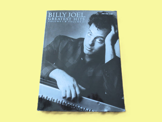 BILLY JOEL, Greatest Hits, Volumes 1 and 2, Sheet Music Book, Songbook
