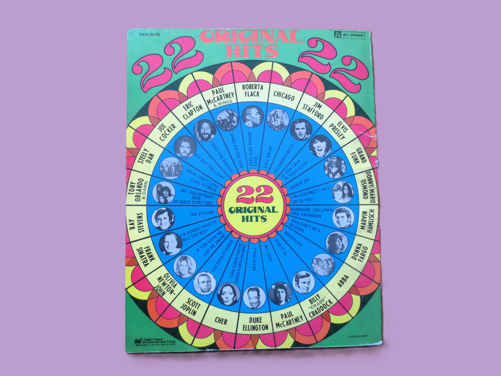 22 Original Hits – Sheet Music Songbook (1975)
