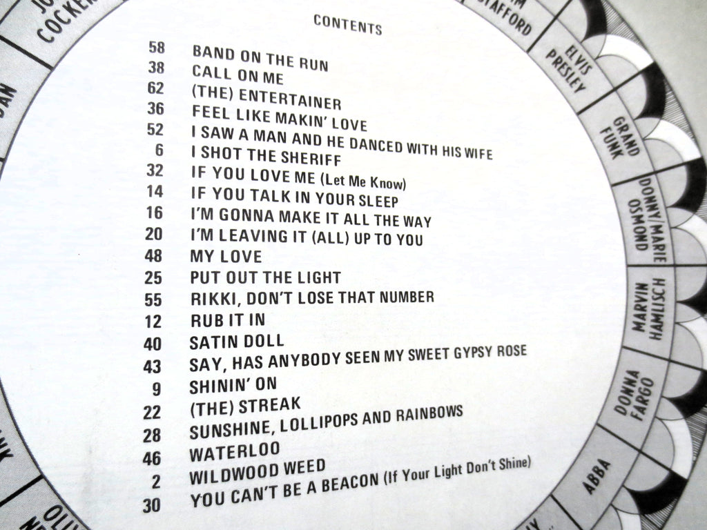 22 Original Hits – Sheet Music Songbook (1975)