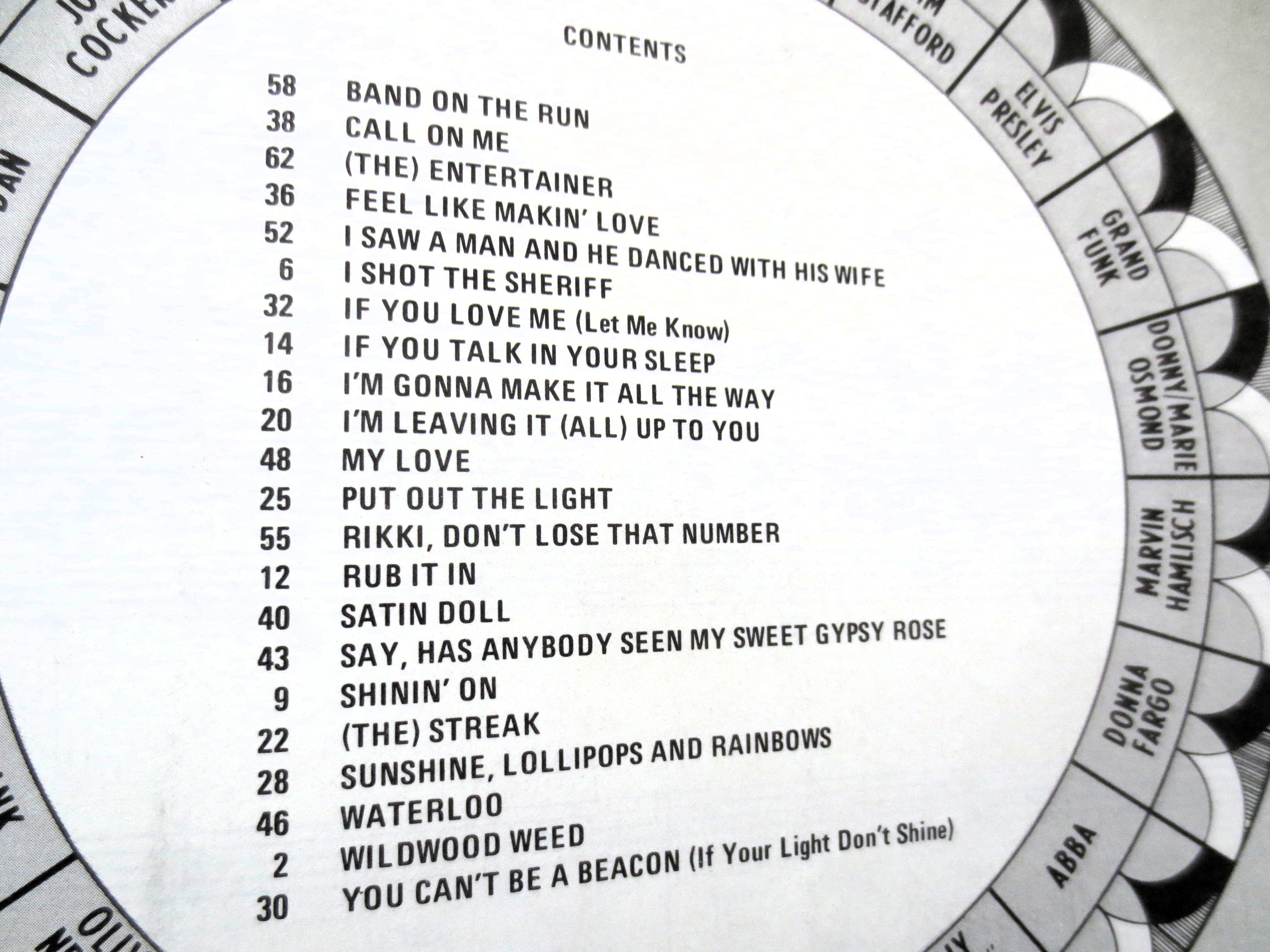 22 Original Hits – Sheet Music Songbook (1975)