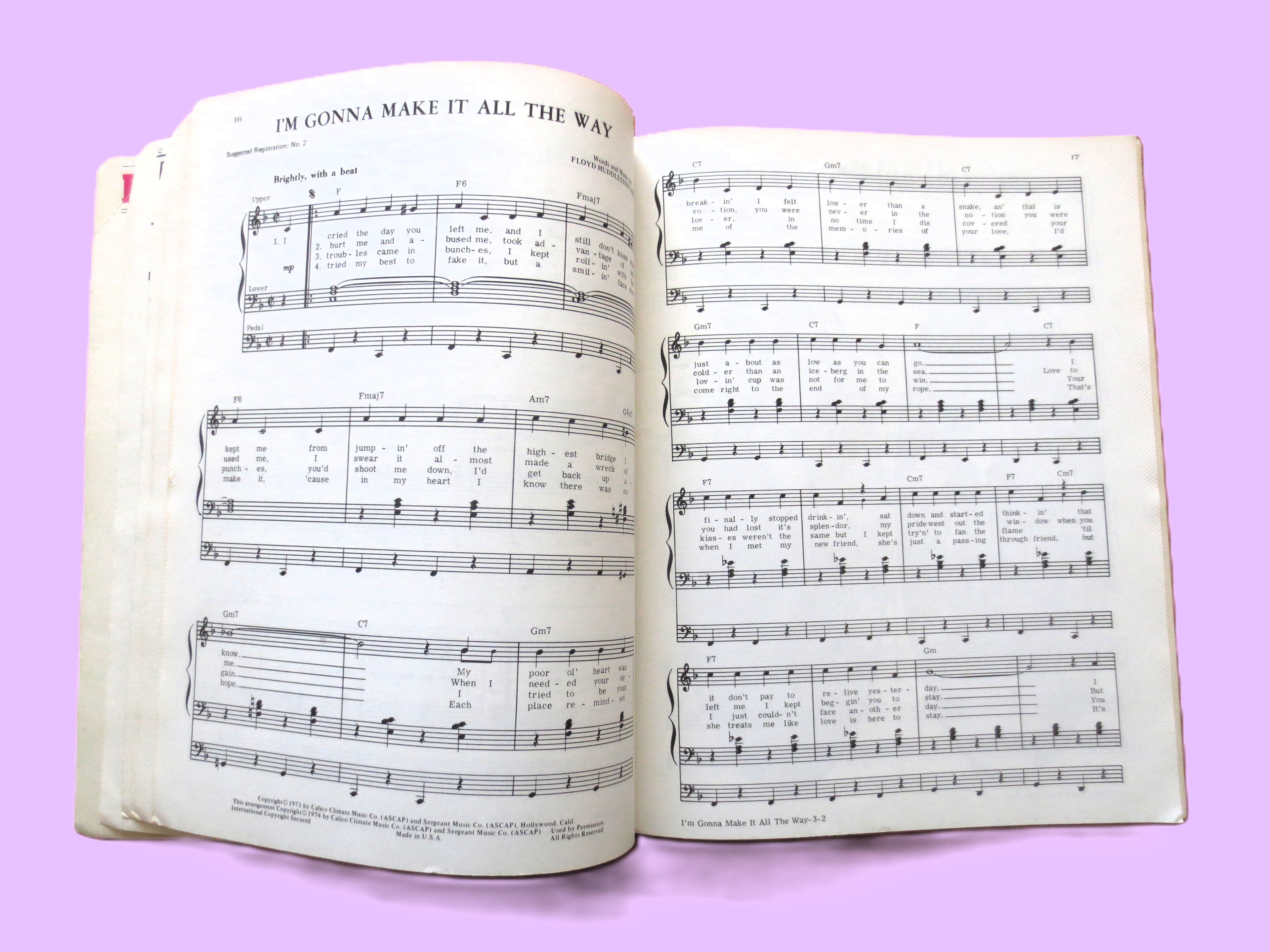 22 Original Hits – Sheet Music Songbook (1975)