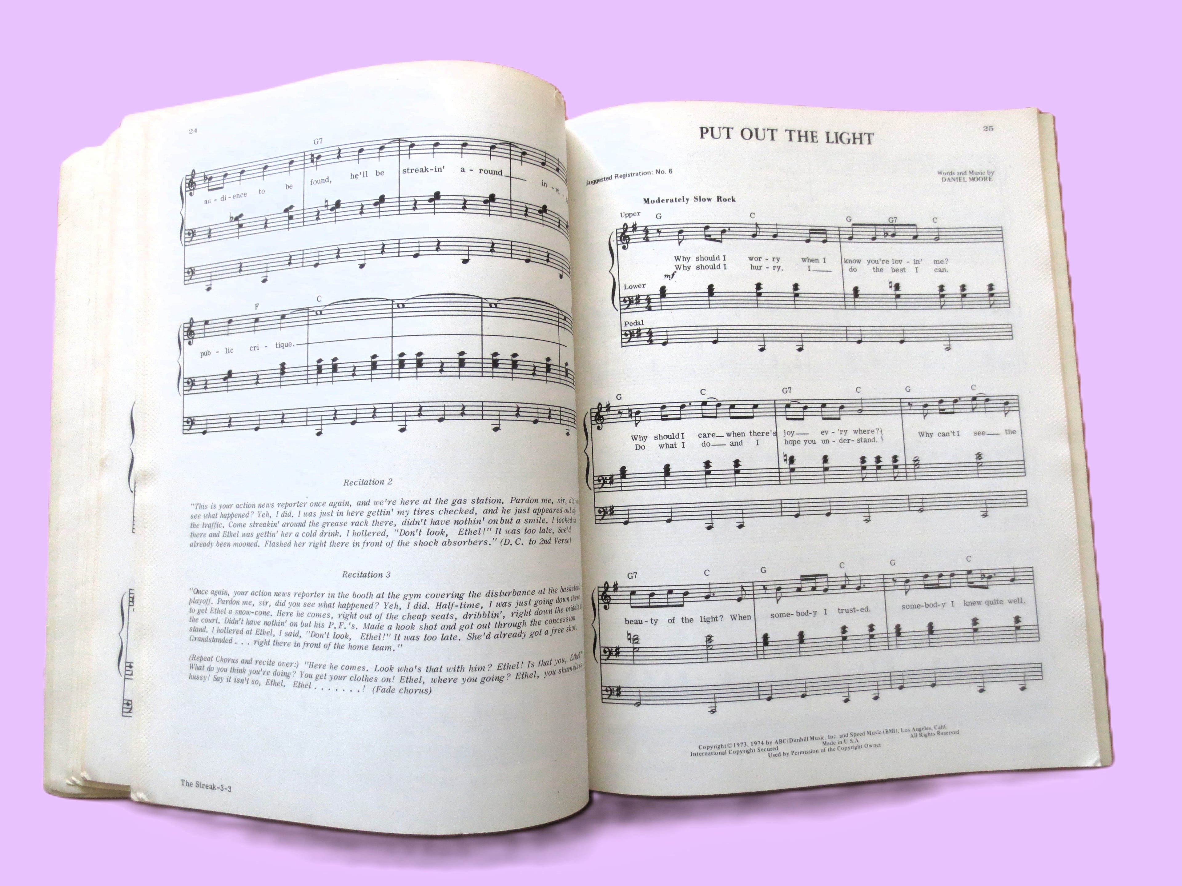 22 Original Hits – Sheet Music Songbook (1975)