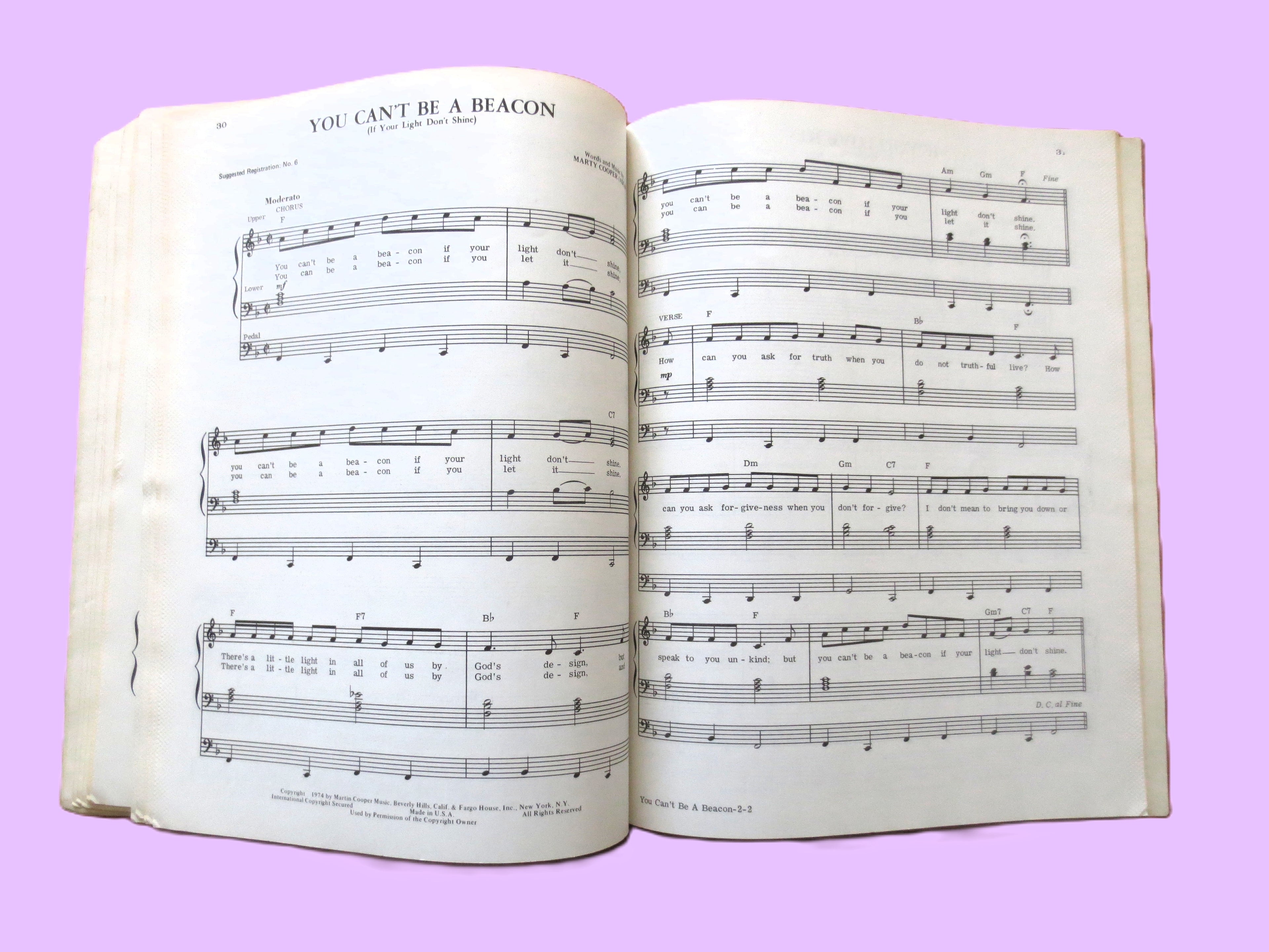 22 Original Hits – Sheet Music Songbook (1975)
