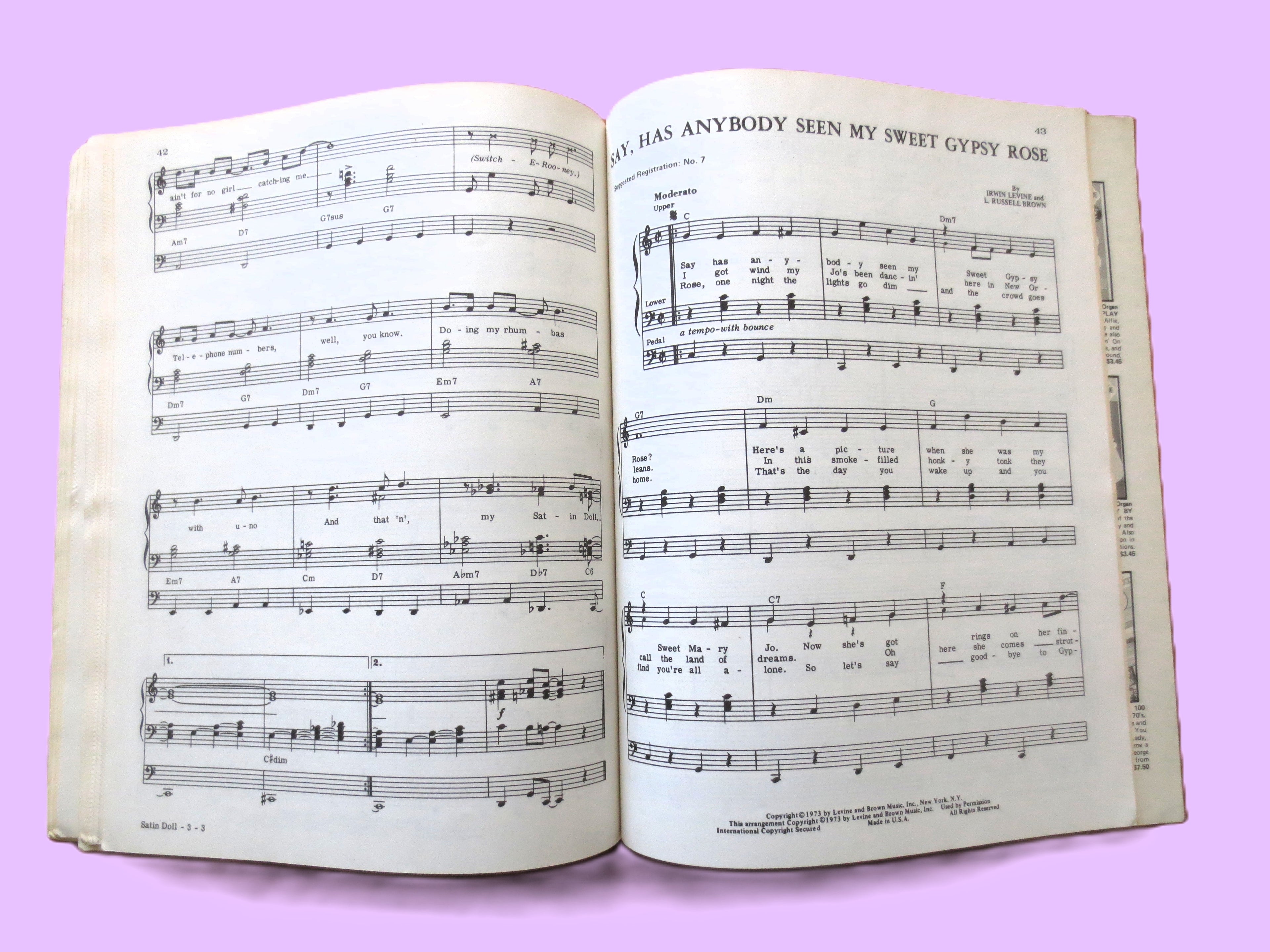 22 Original Hits – Sheet Music Songbook (1975)