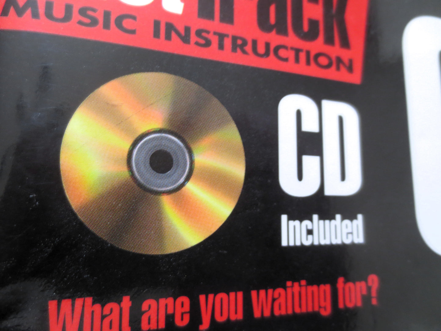 GUITAR INSTRUCTION, Sheet Music Book, CD Included, 1997