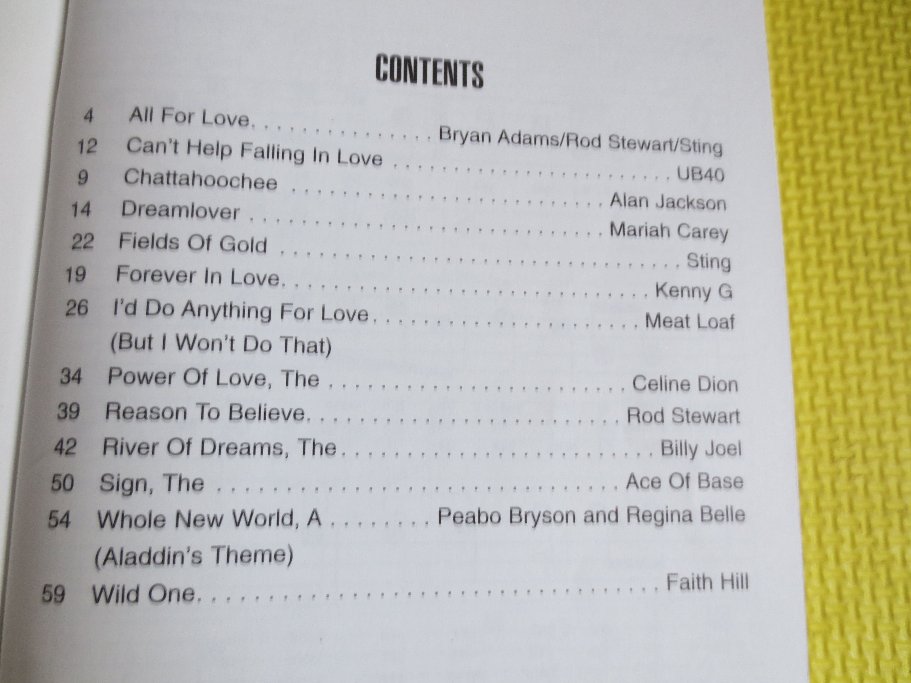 Easy Songbook – Vintage Sheet Music (1994)