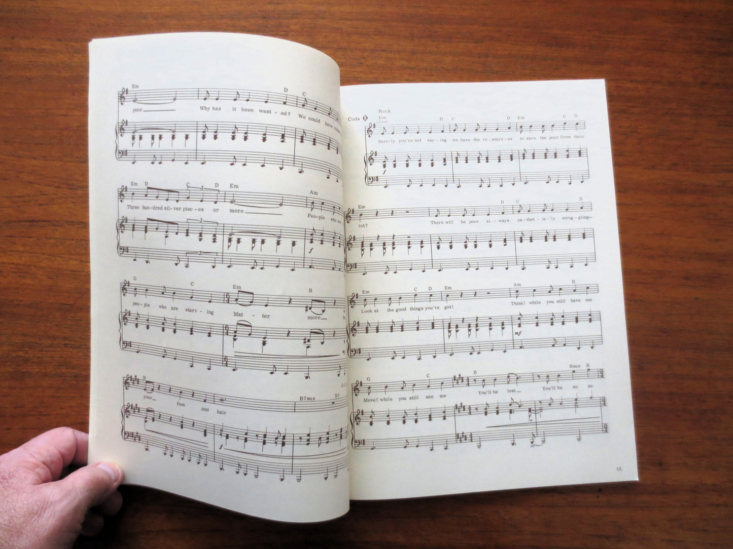 JESUS CHRIST SUPERSTAR, Sheet Music Book, 1970 Songbook