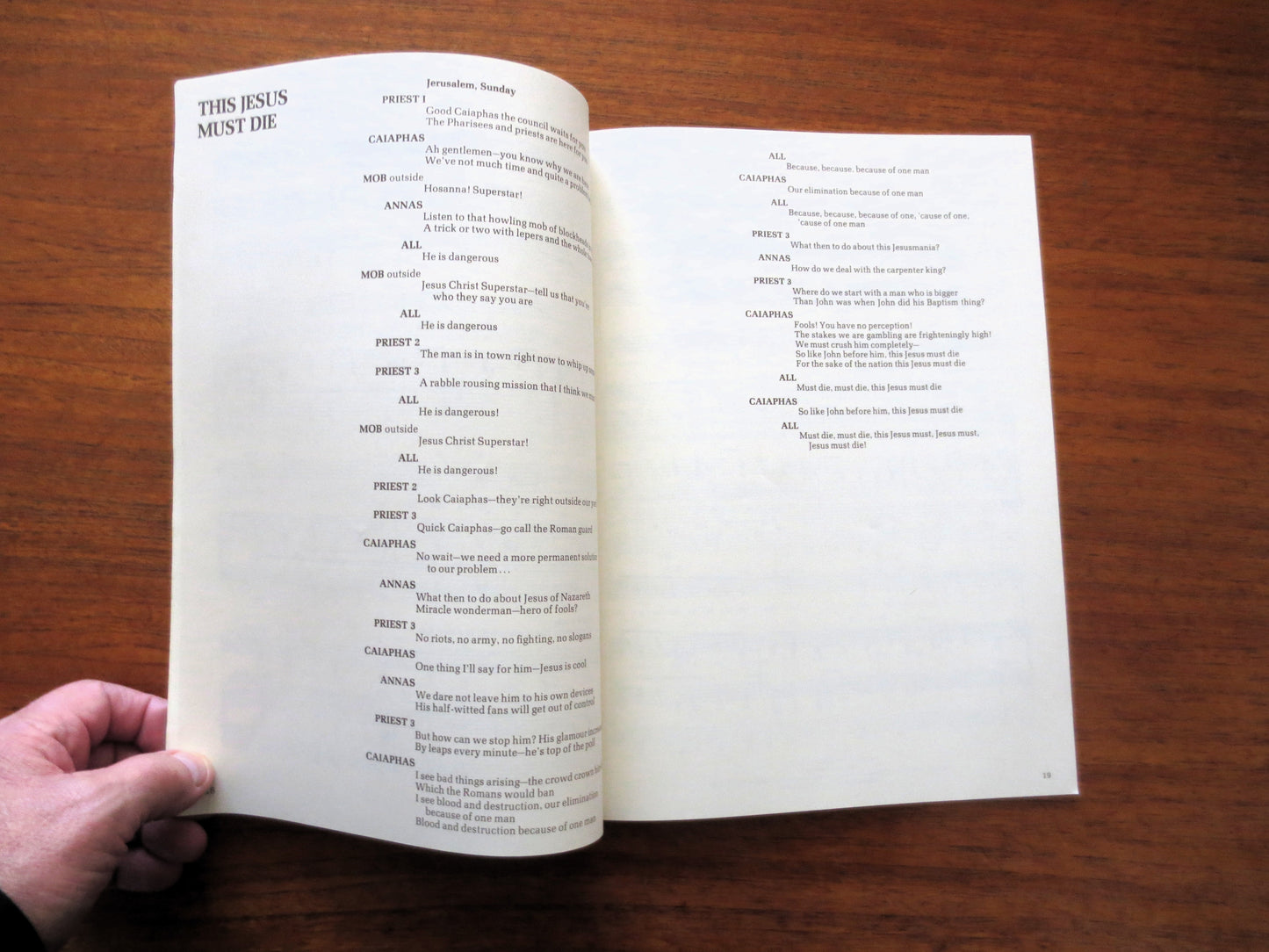 JESUS CHRIST SUPERSTAR, Sheet Music Book, 1970 Songbook