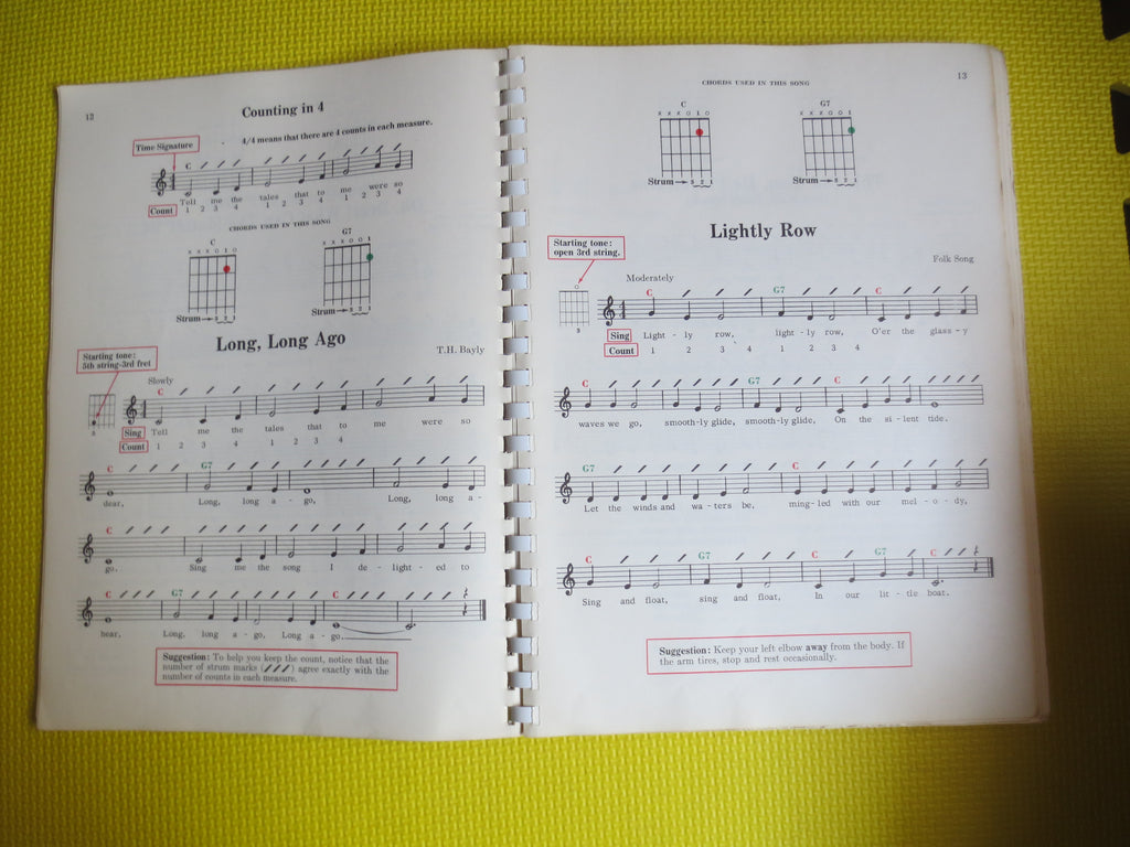 Pointer System for Guitar (Sheet Music Book)