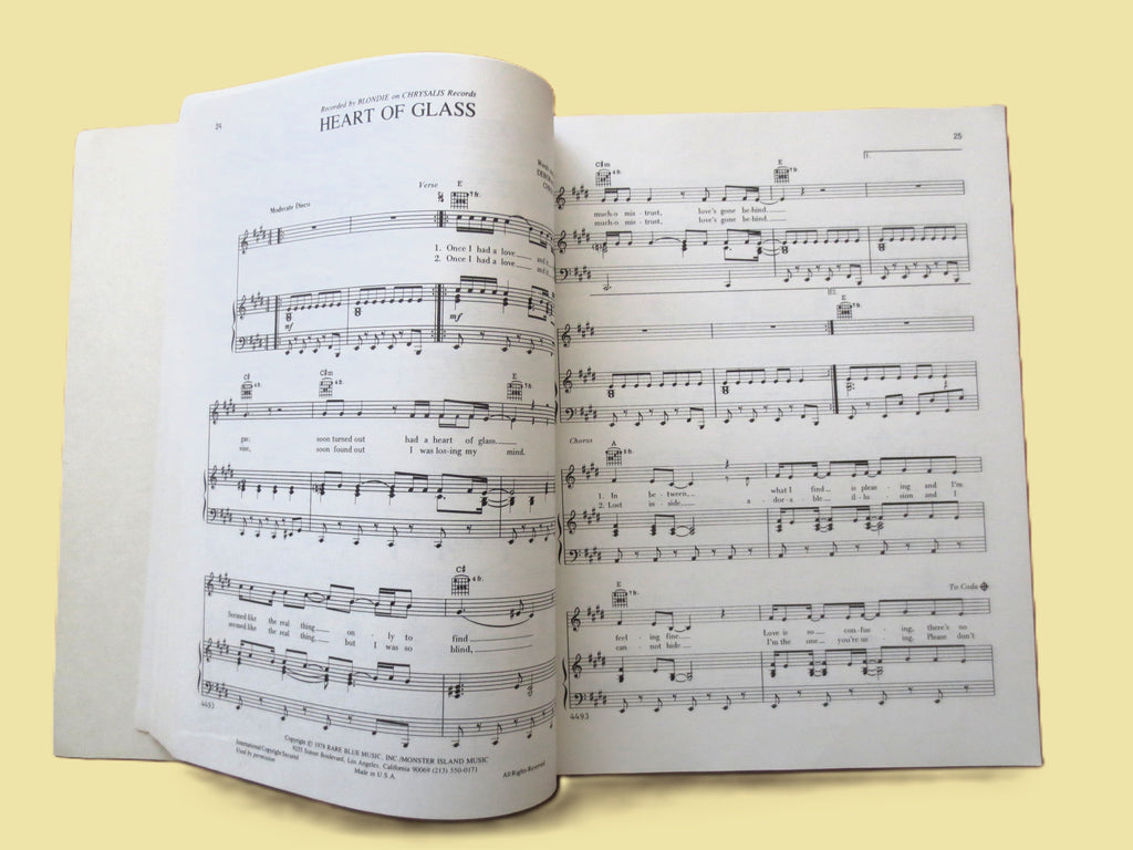 Top Hits of 1979 – Sheet Music Songbook (Piano/Vocal/Chords)