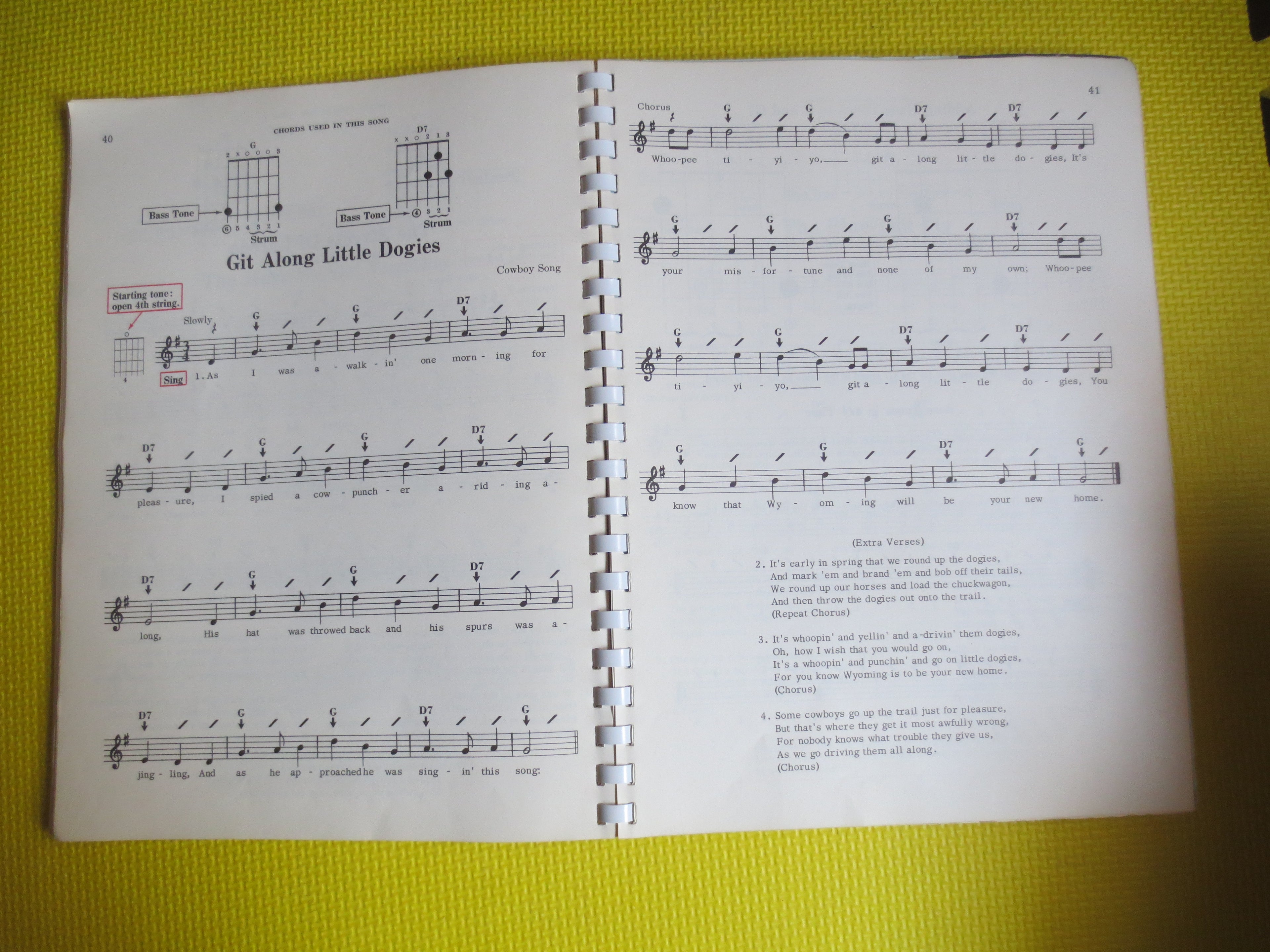 Pointer System for Guitar (Sheet Music Book)