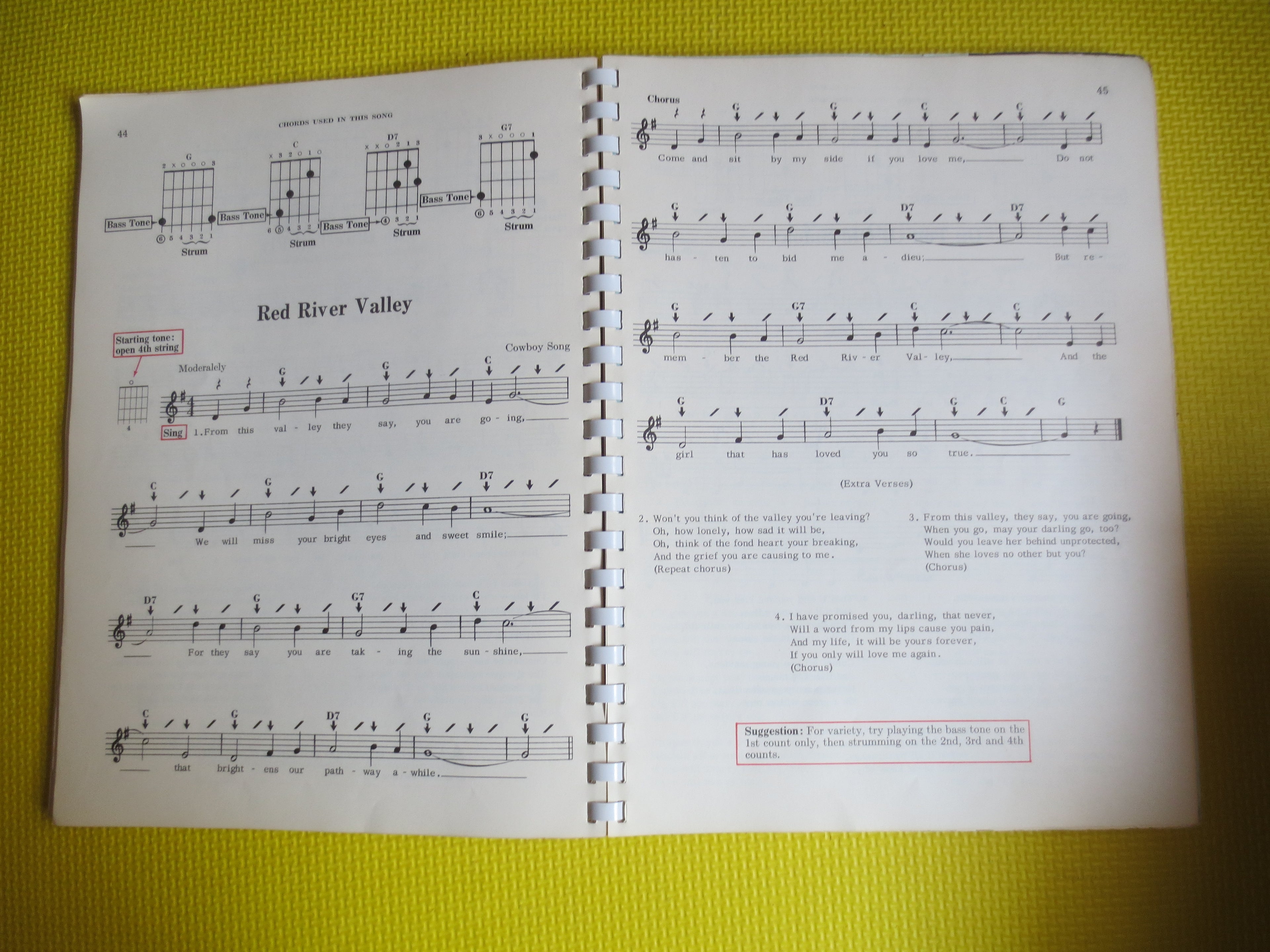 Pointer System for Guitar (Sheet Music Book)
