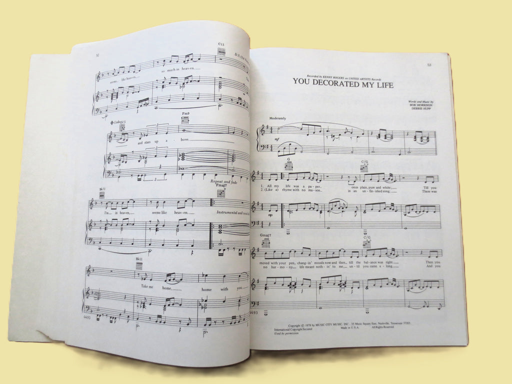 Top Hits of 1979 – Sheet Music Songbook (Piano/Vocal/Chords)