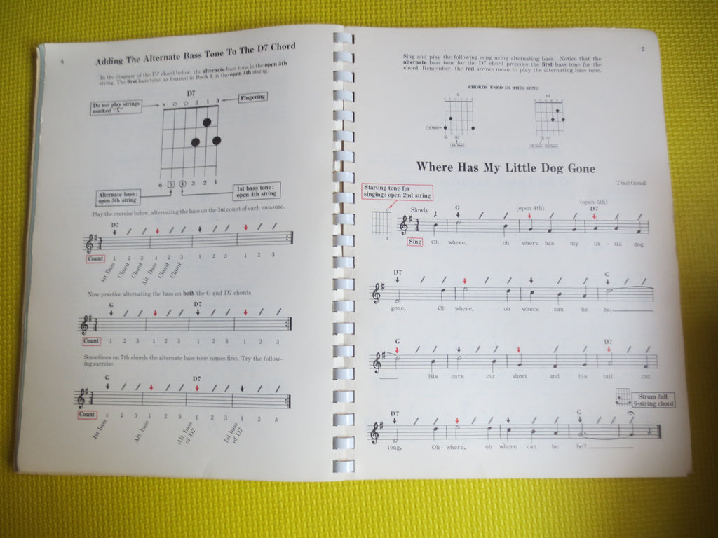 Pointer System for Guitar (Sheet Music Book)