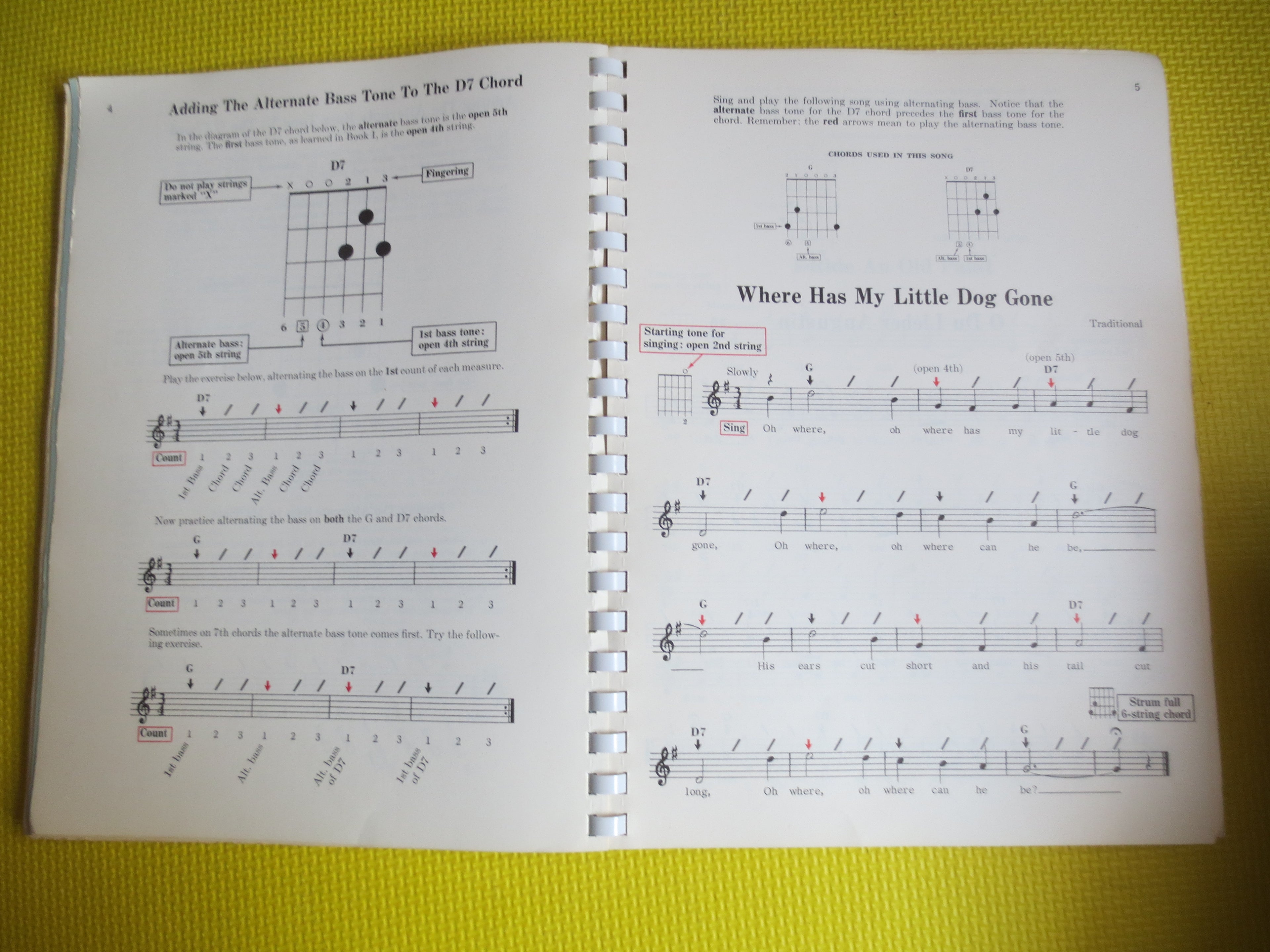 Pointer System for Guitar (Sheet Music Book)