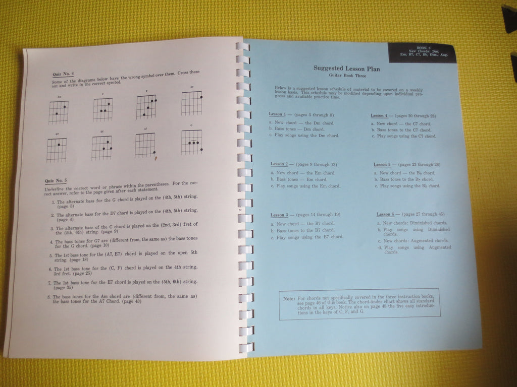 Pointer System for Guitar (Sheet Music Book)