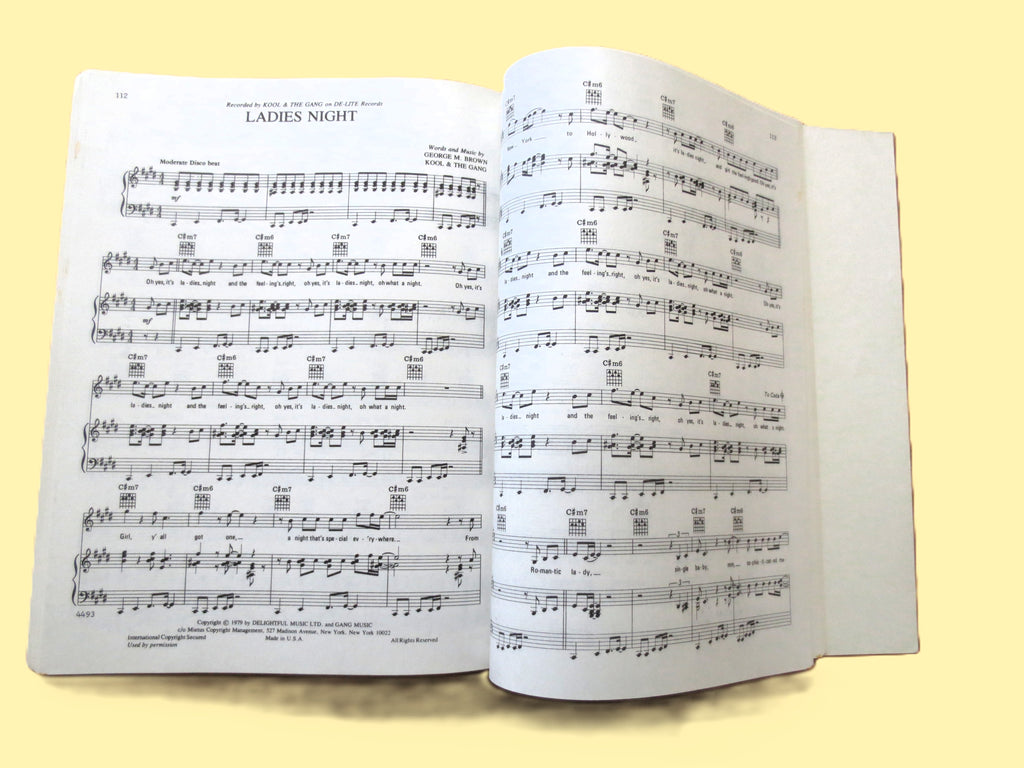 Top Hits of 1979 – Sheet Music Songbook (Piano/Vocal/Chords)