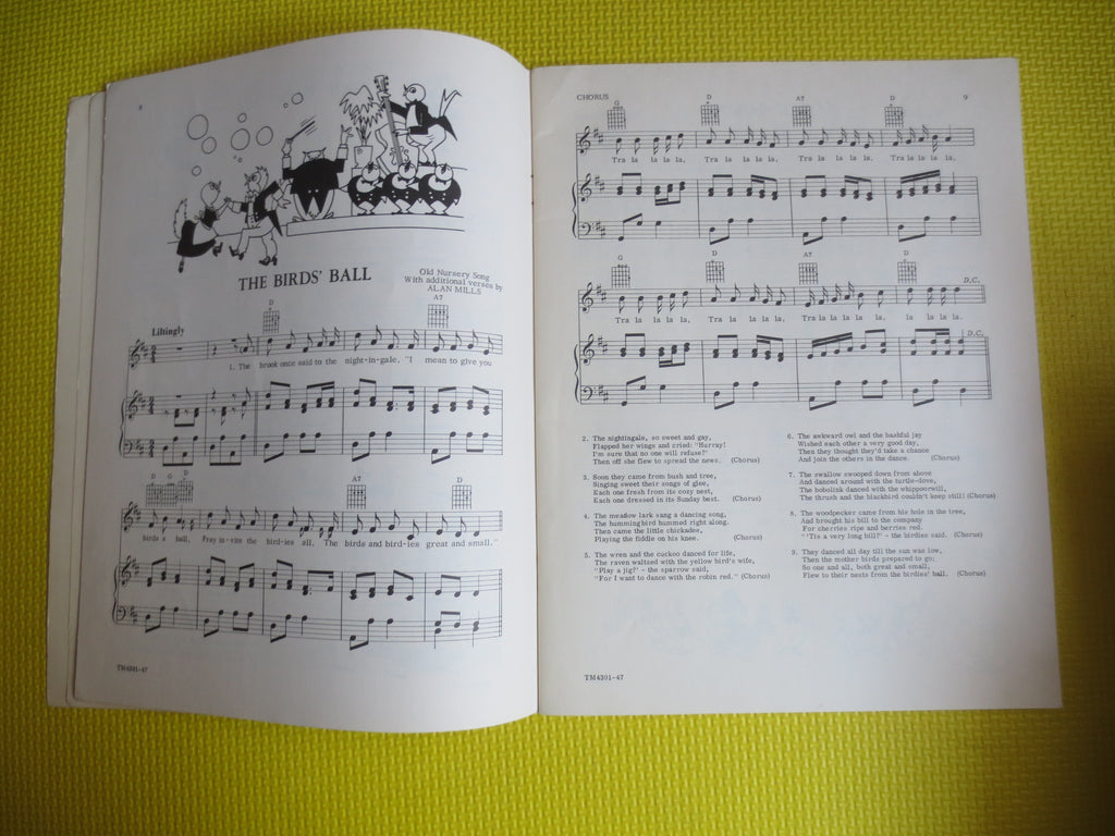 Folk Songs for Young Folk – Sheet Music Book (1957)