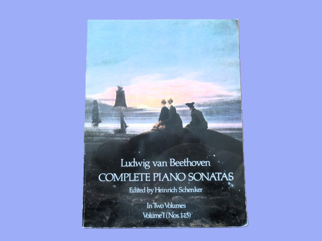 Ludwig van Beethoven – Complete Piano Sonatas, Volume 1 Sheet Music Book