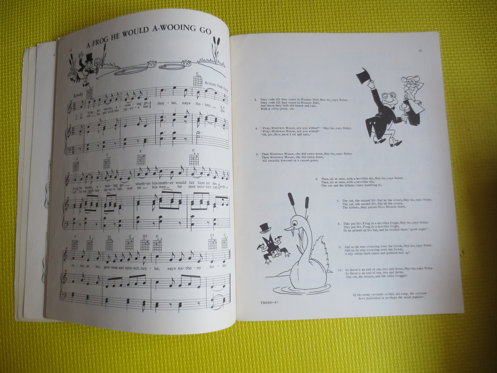 Folk Songs for Young Folk – Sheet Music Book (1957)