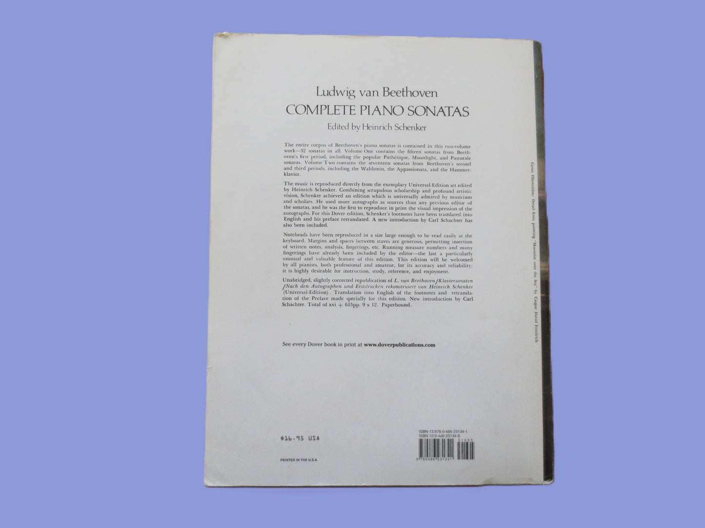 LUDWIG VAN BEETHOVEN, Complete Piano Sonatas, Sheet Music Book, Songbook