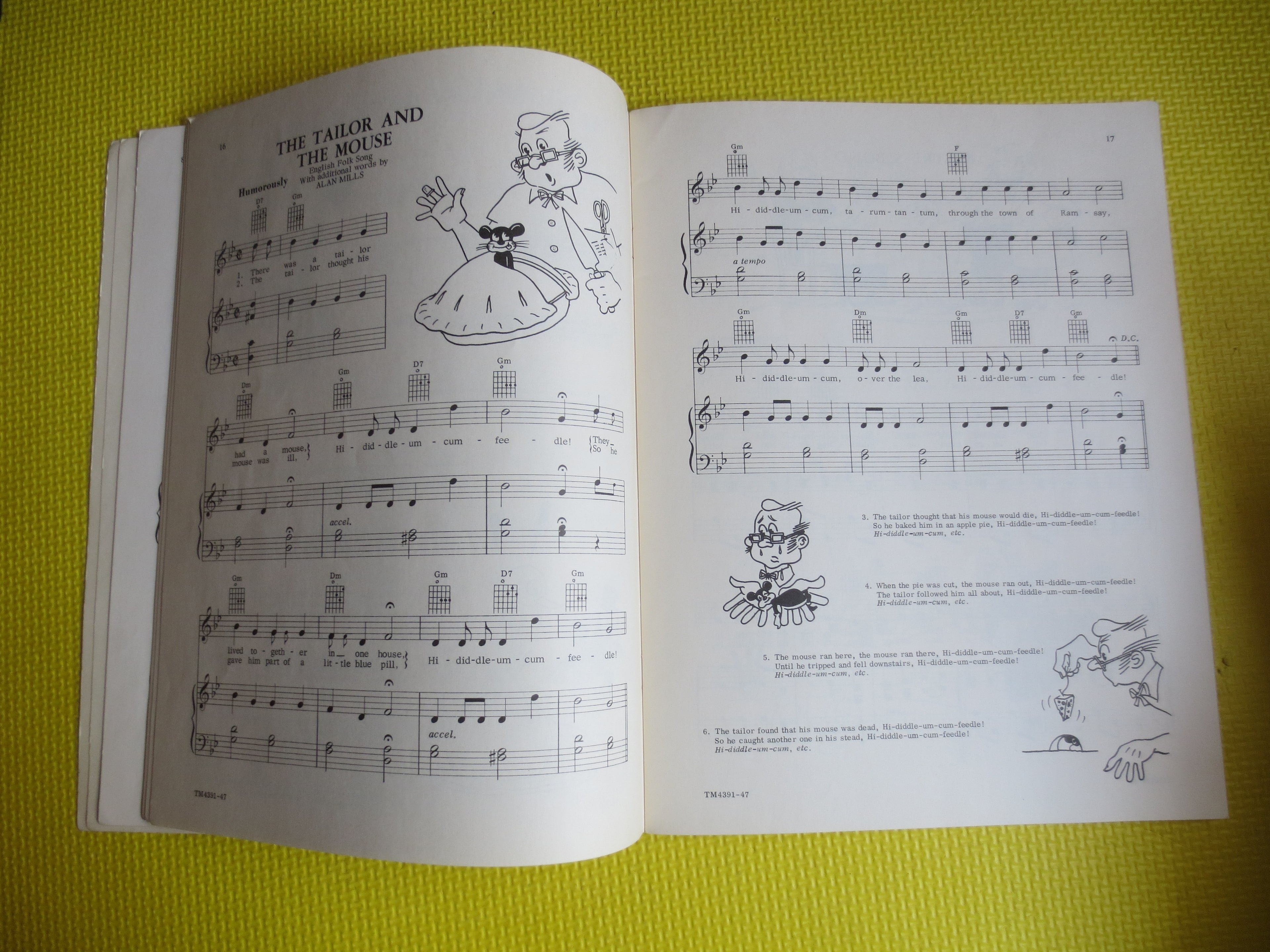 Folk Songs for Young Folk – Sheet Music Book (1957)