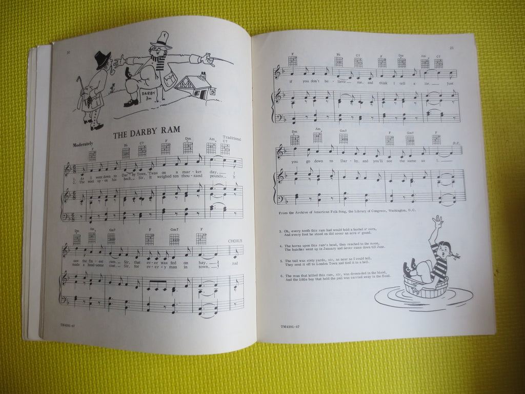 Folk Songs for Young Folk – Sheet Music Book (1957)
