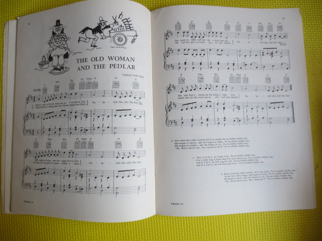 Folk Songs for Young Folk – Sheet Music Book (1957)