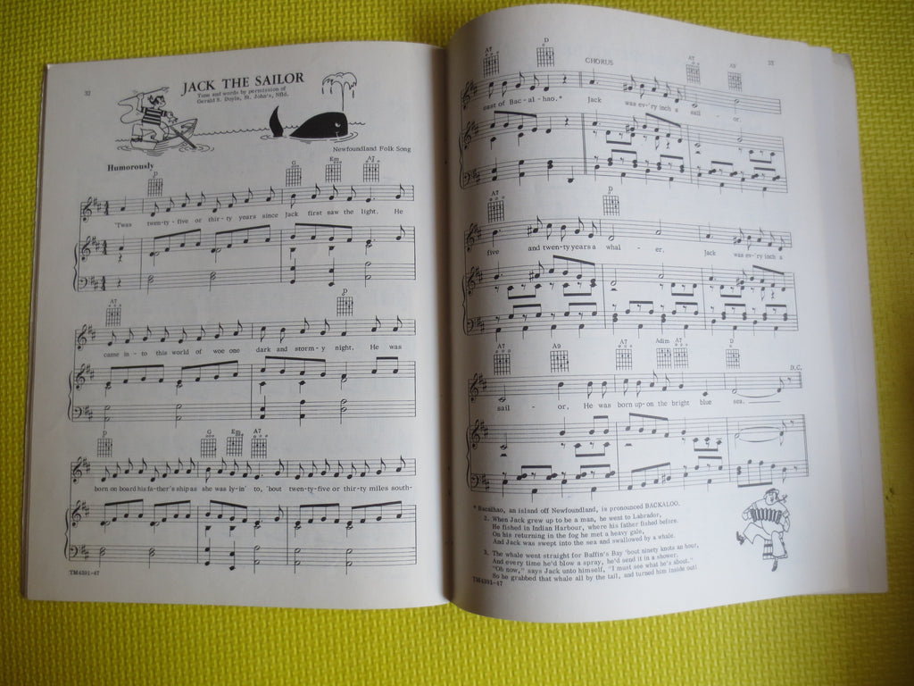 Folk Songs for Young Folk – Sheet Music Book (1957)