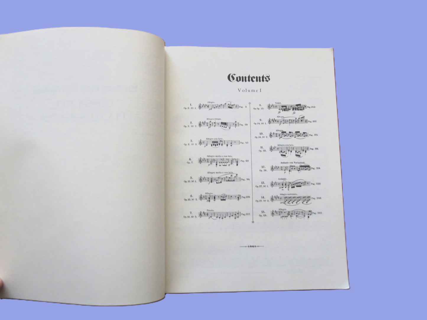 LUDWIG VAN BEETHOVEN, Complete Piano Sonatas, Sheet Music Book, Songbook
