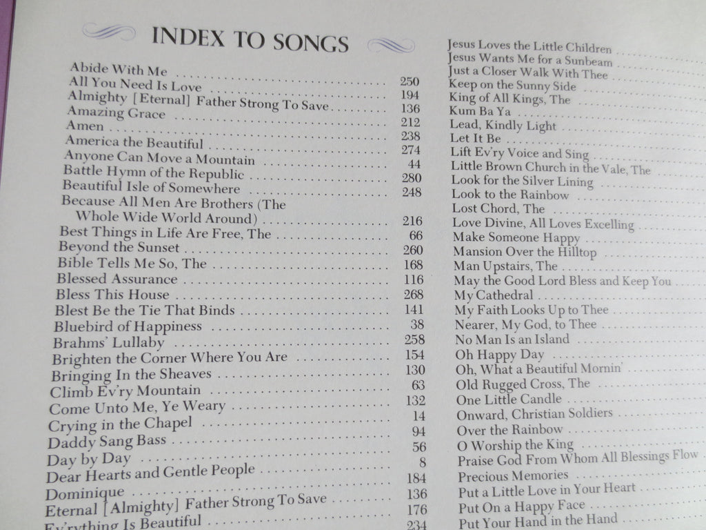 Reader’s Digest – Family Songbook of Faith and Joy Sheet Music Book (1975)