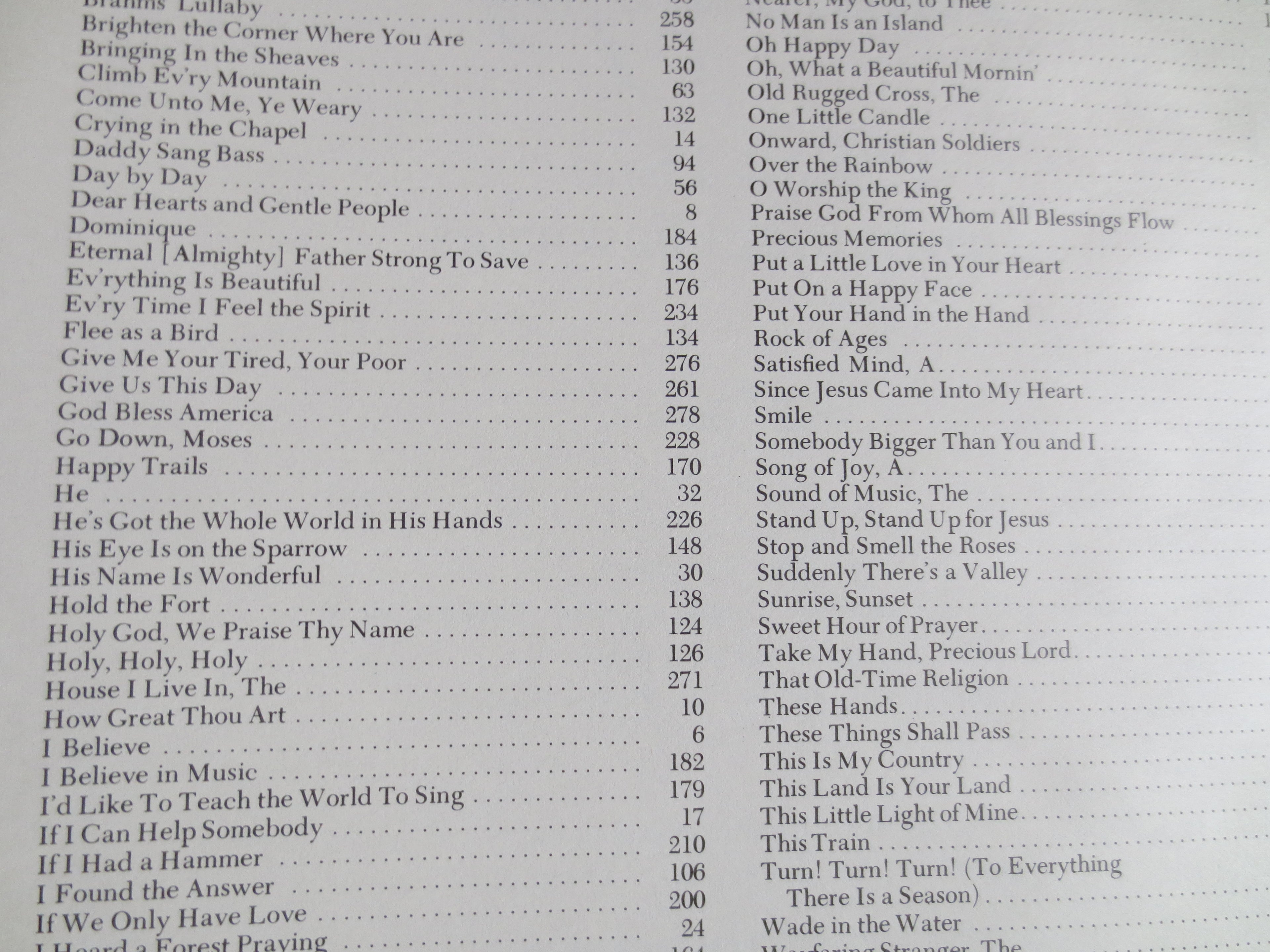 Reader’s Digest – Family Songbook of Faith and Joy Sheet Music Book (1975)