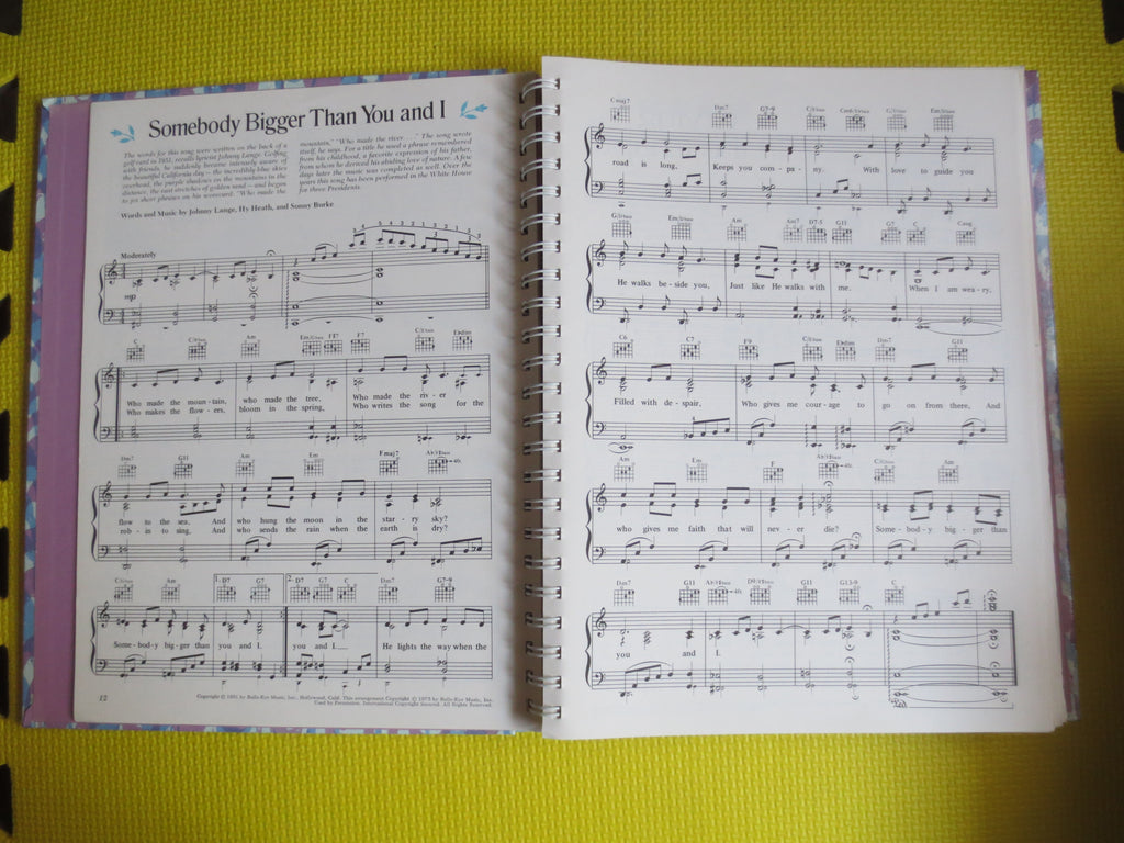 Reader’s Digest – Family Songbook of Faith and Joy Sheet Music Book (1975)