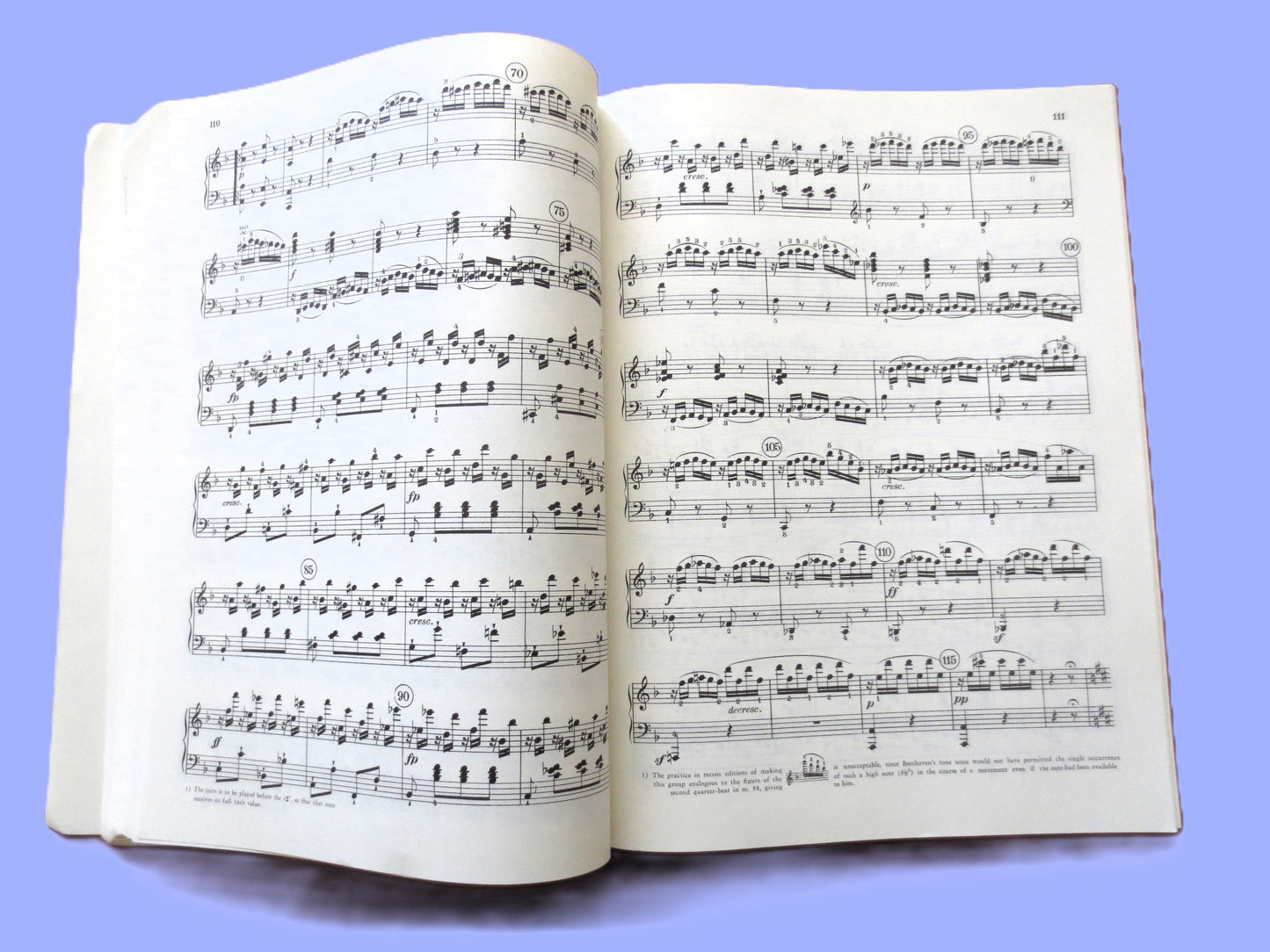 LUDWIG VAN BEETHOVEN, Complete Piano Sonatas, Sheet Music Book, Songbook