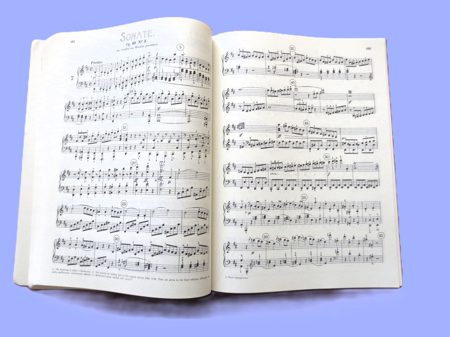 LUDWIG VAN BEETHOVEN, Complete Piano Sonatas, Sheet Music Book, Songbook