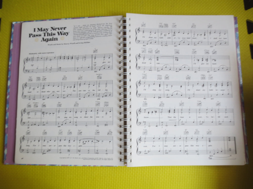 Reader’s Digest – Family Songbook of Faith and Joy Sheet Music Book (1975)