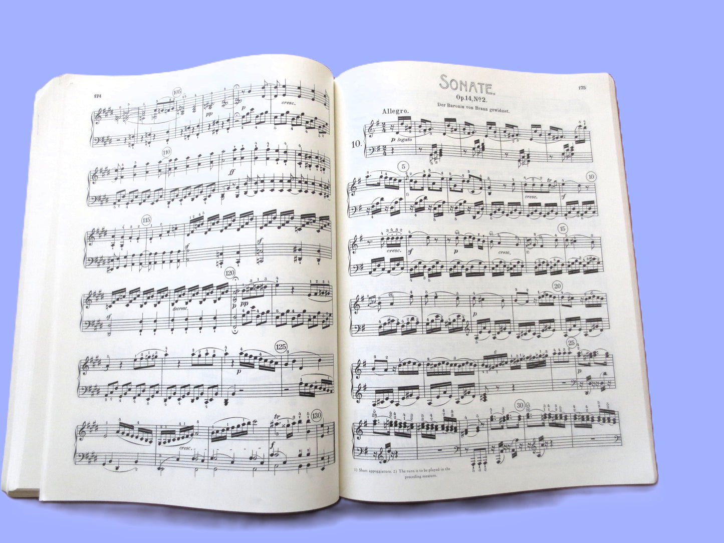 LUDWIG VAN BEETHOVEN, Complete Piano Sonatas, Sheet Music Book, Songbook