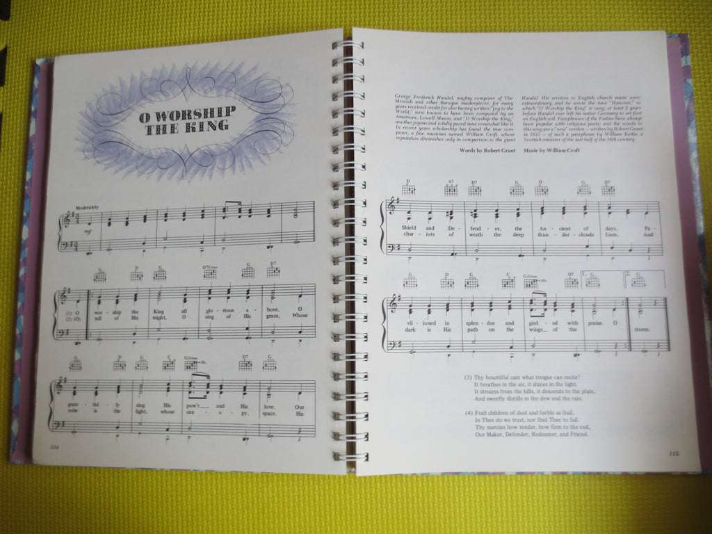 Reader’s Digest – Family Songbook of Faith and Joy Sheet Music Book (1975)