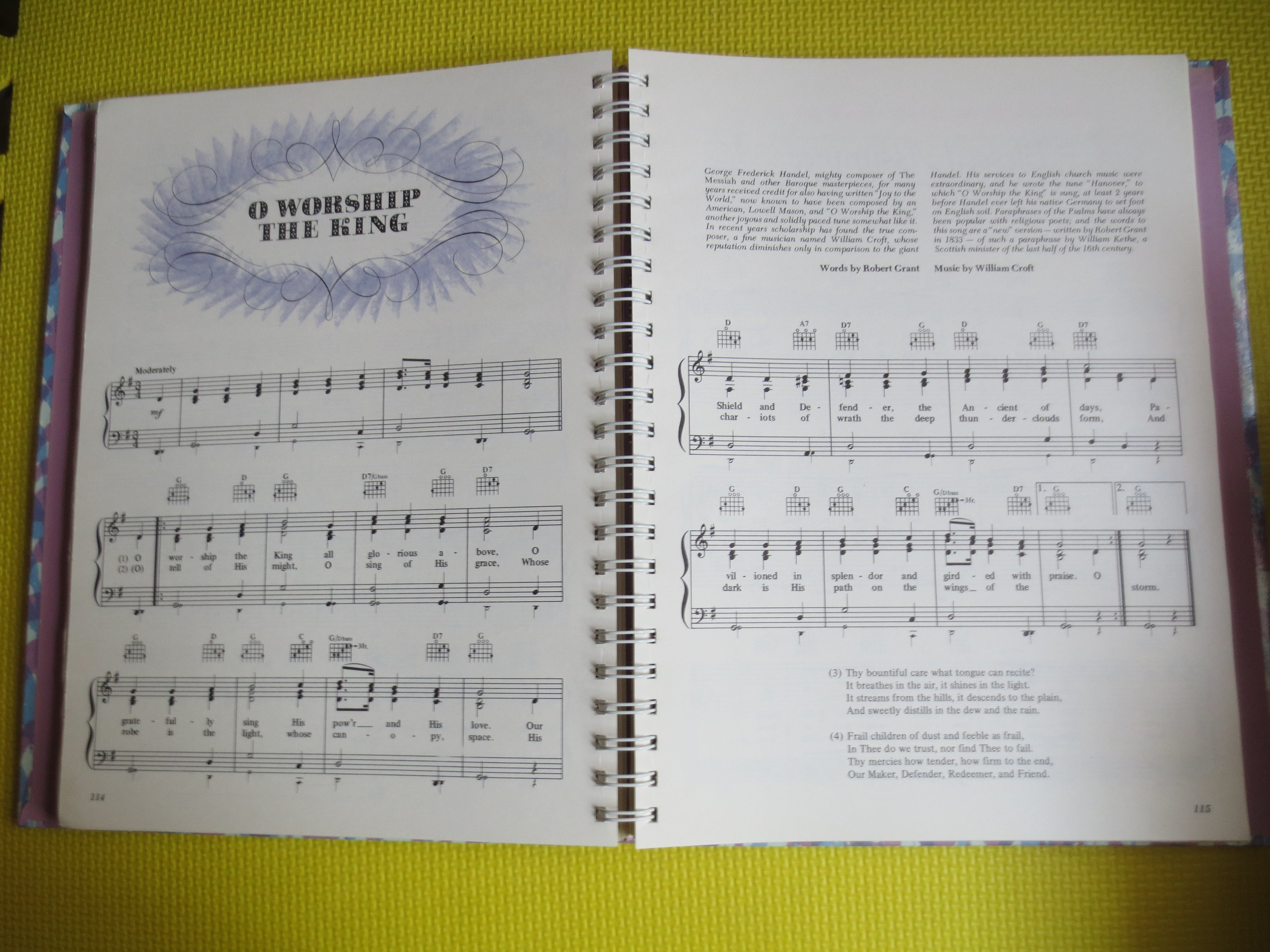 Reader’s Digest – Family Songbook of Faith and Joy Sheet Music Book (1975)