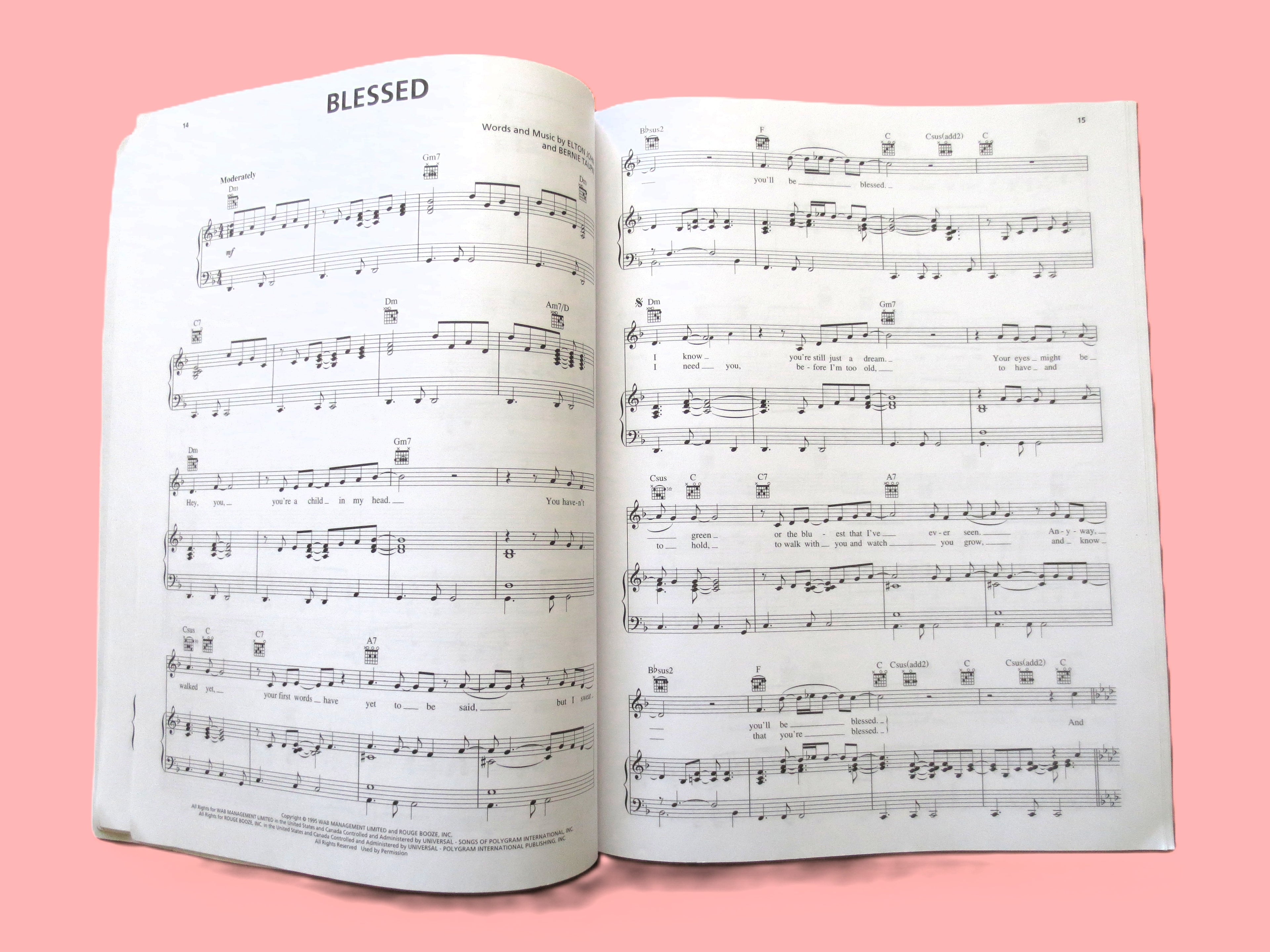 Elton John – Greatest Hits, 2nd Edition Sheet Music Book