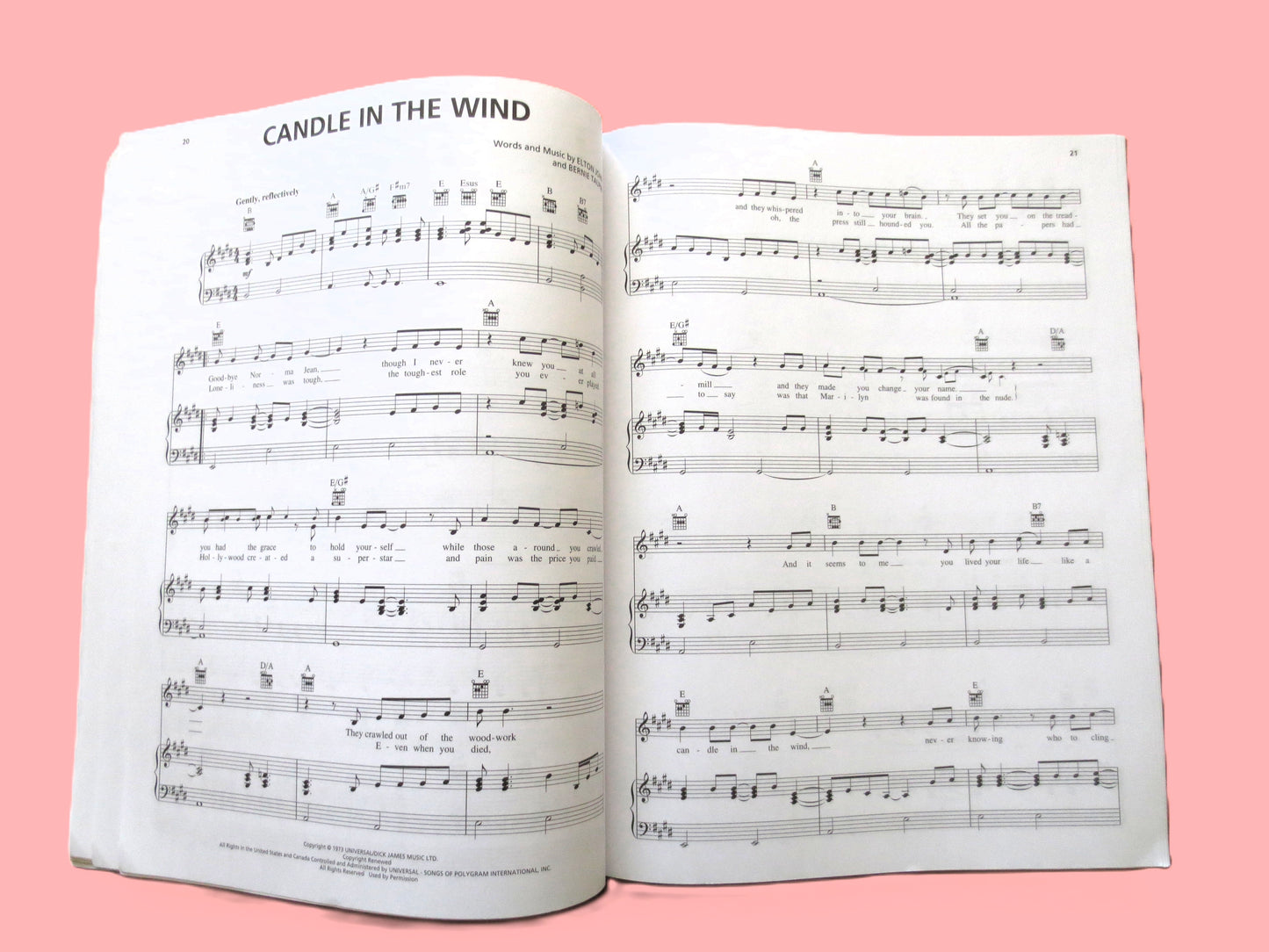 ELTON JOHN, Greatest Hits, 2nd Edition, Sheet Music Book, Songbook