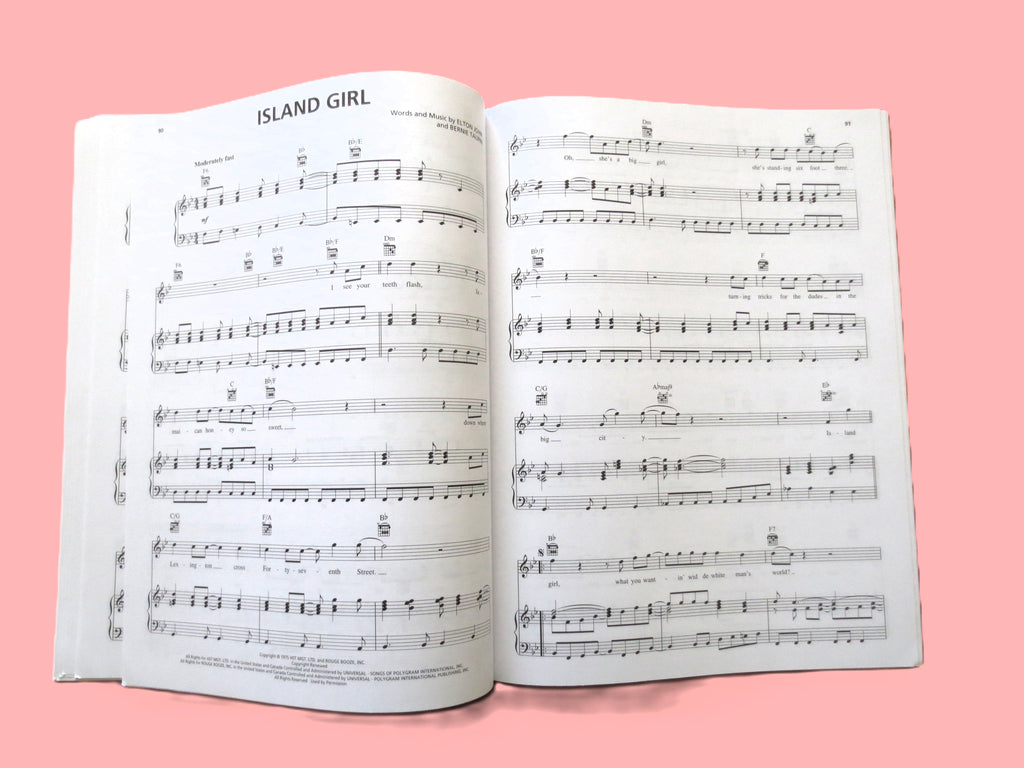 Elton John – Greatest Hits, 2nd Edition Sheet Music Book