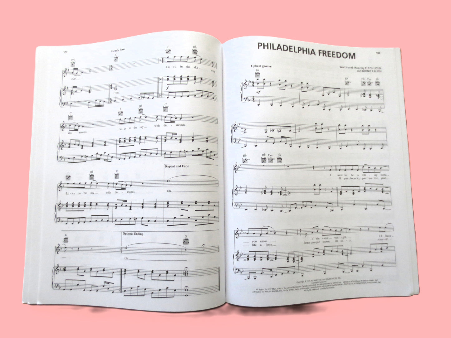 ELTON JOHN, Greatest Hits, 2nd Edition, Sheet Music Book, Songbook