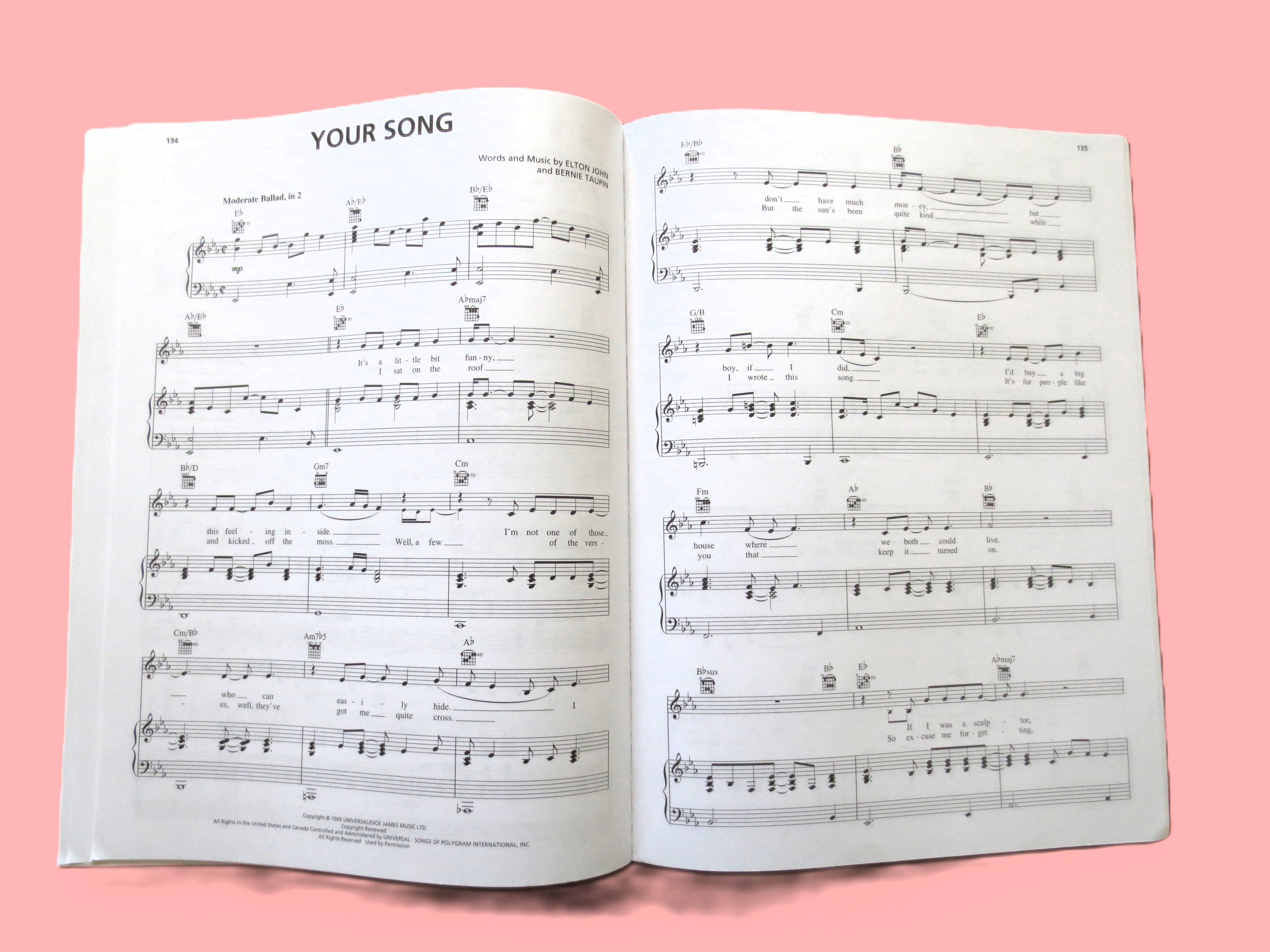 Elton John – Greatest Hits, 2nd Edition Sheet Music Book