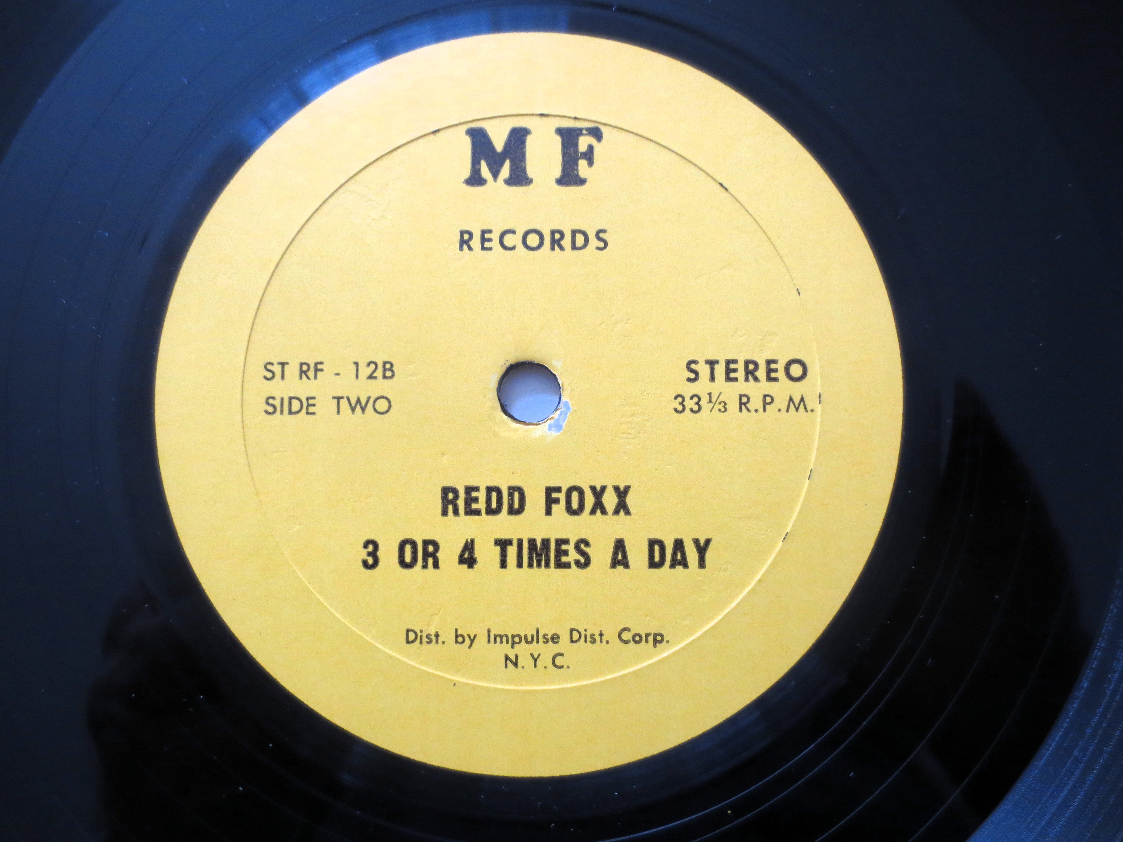 Redd Foxx – 3 or 4 Times a Day (c.1965) Vinyl LP